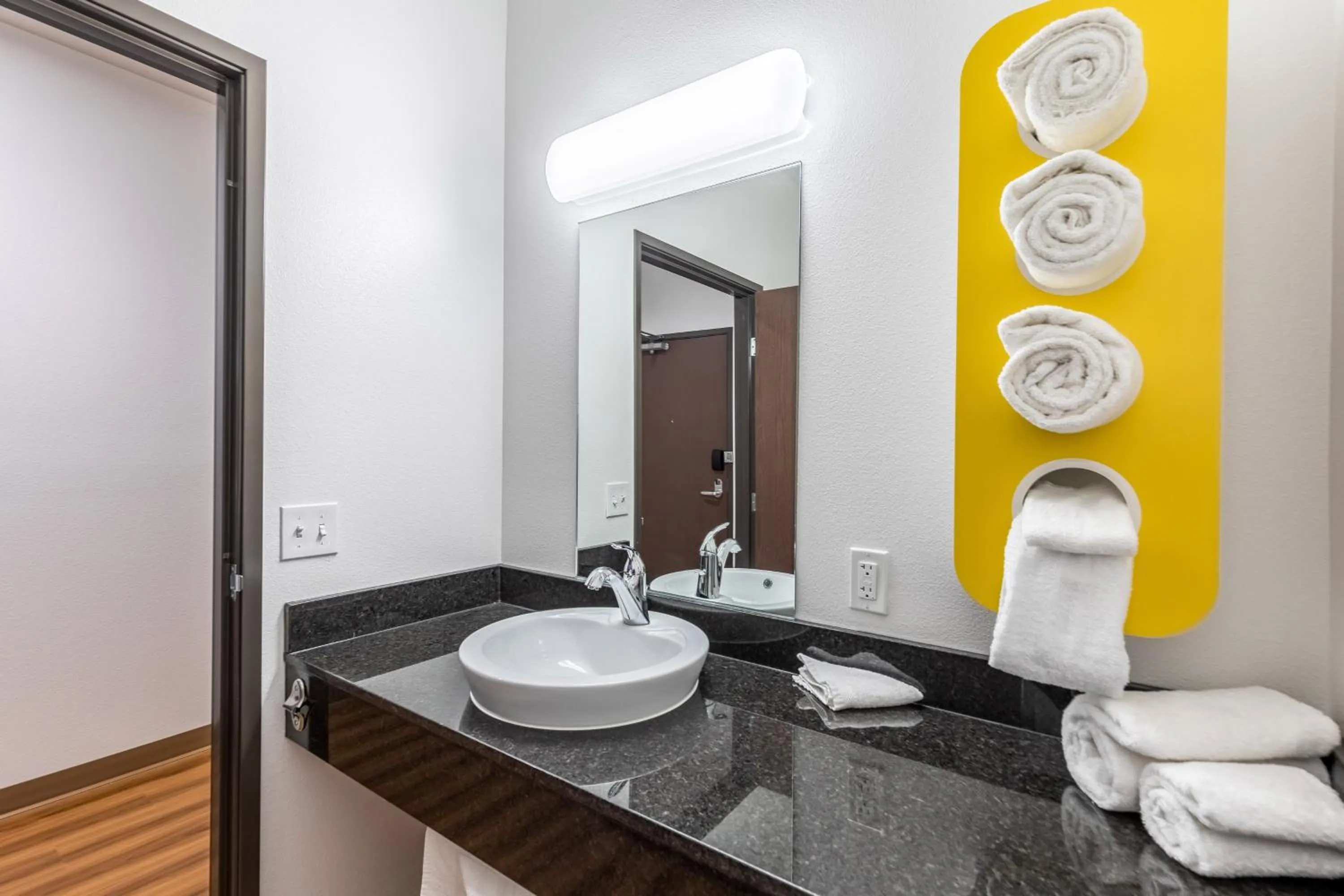 Bathroom in Motel 6-Las Vegas, NV - Motor Speedway