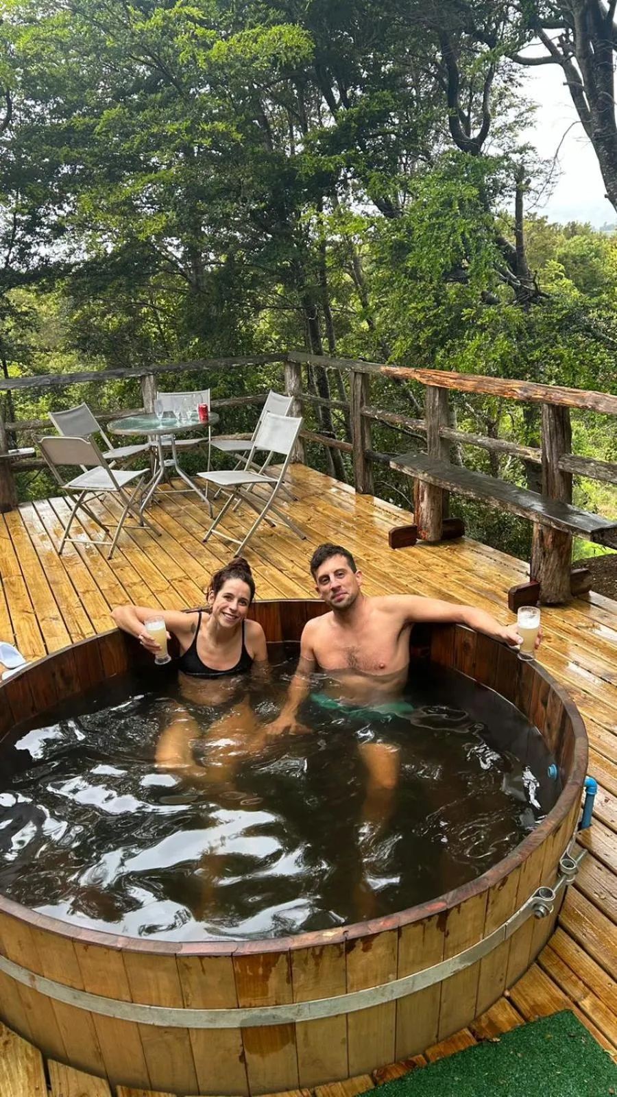 Hot Tub in Hotel Parque Quilquico