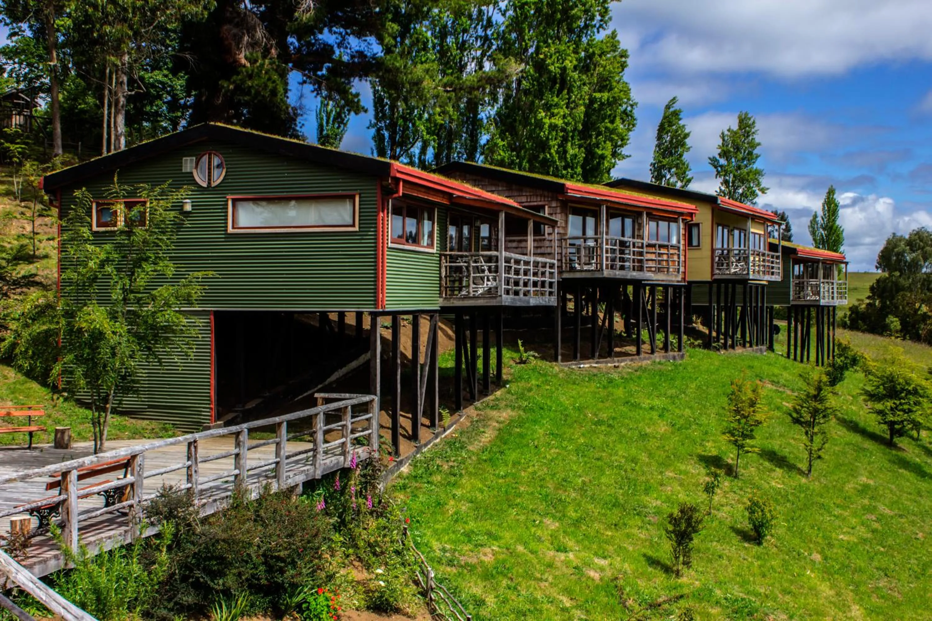 Property building in Hotel Parque Quilquico