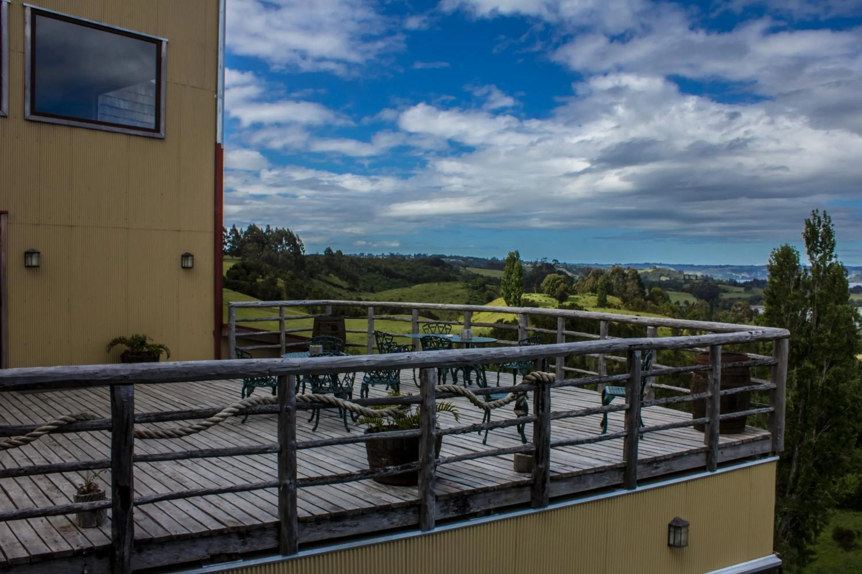 Balcony/Terrace in Hotel Parque Quilquico