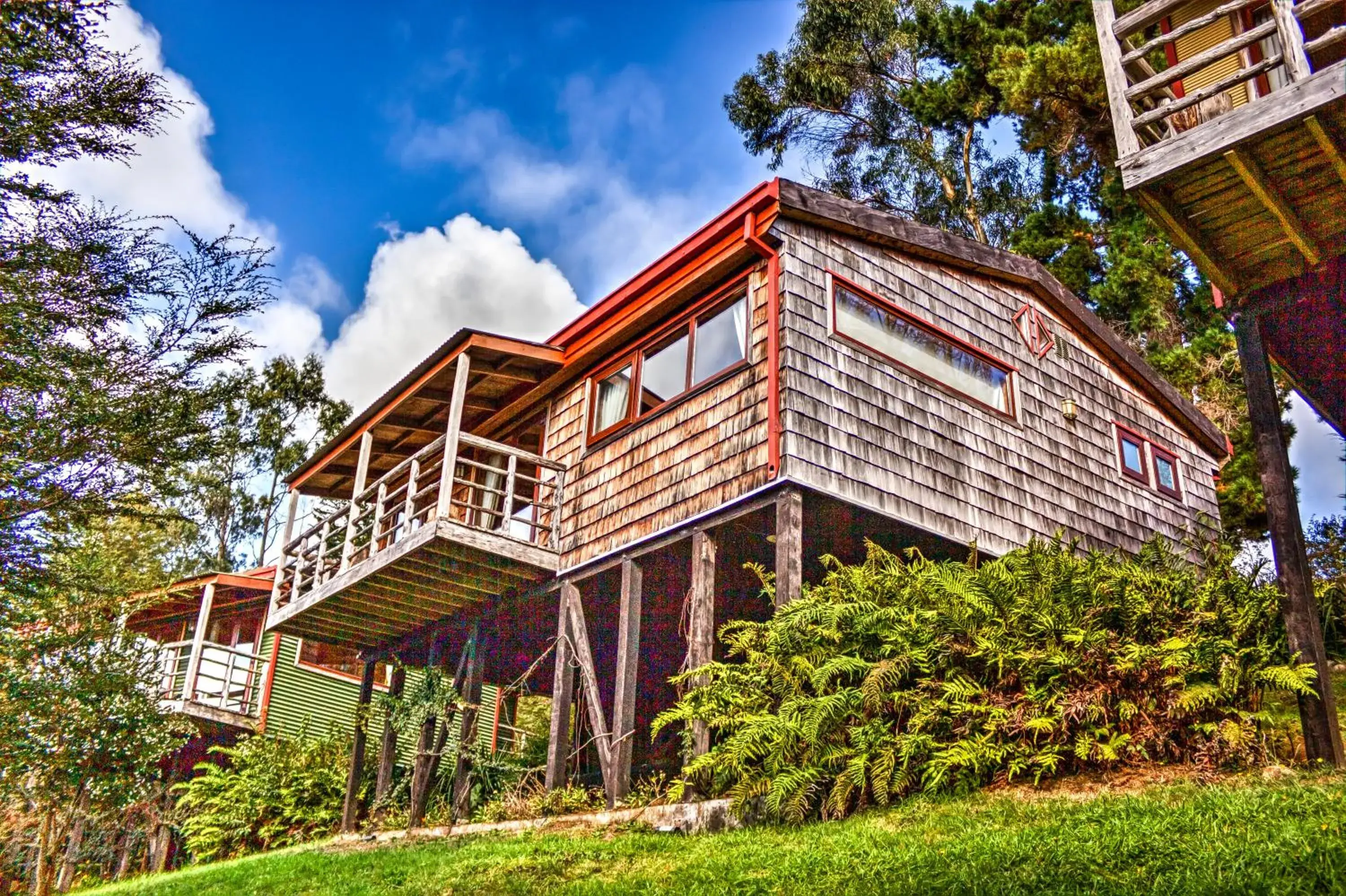 Property building in Hotel Parque Quilquico Property building in Hotel Parque Quilquico