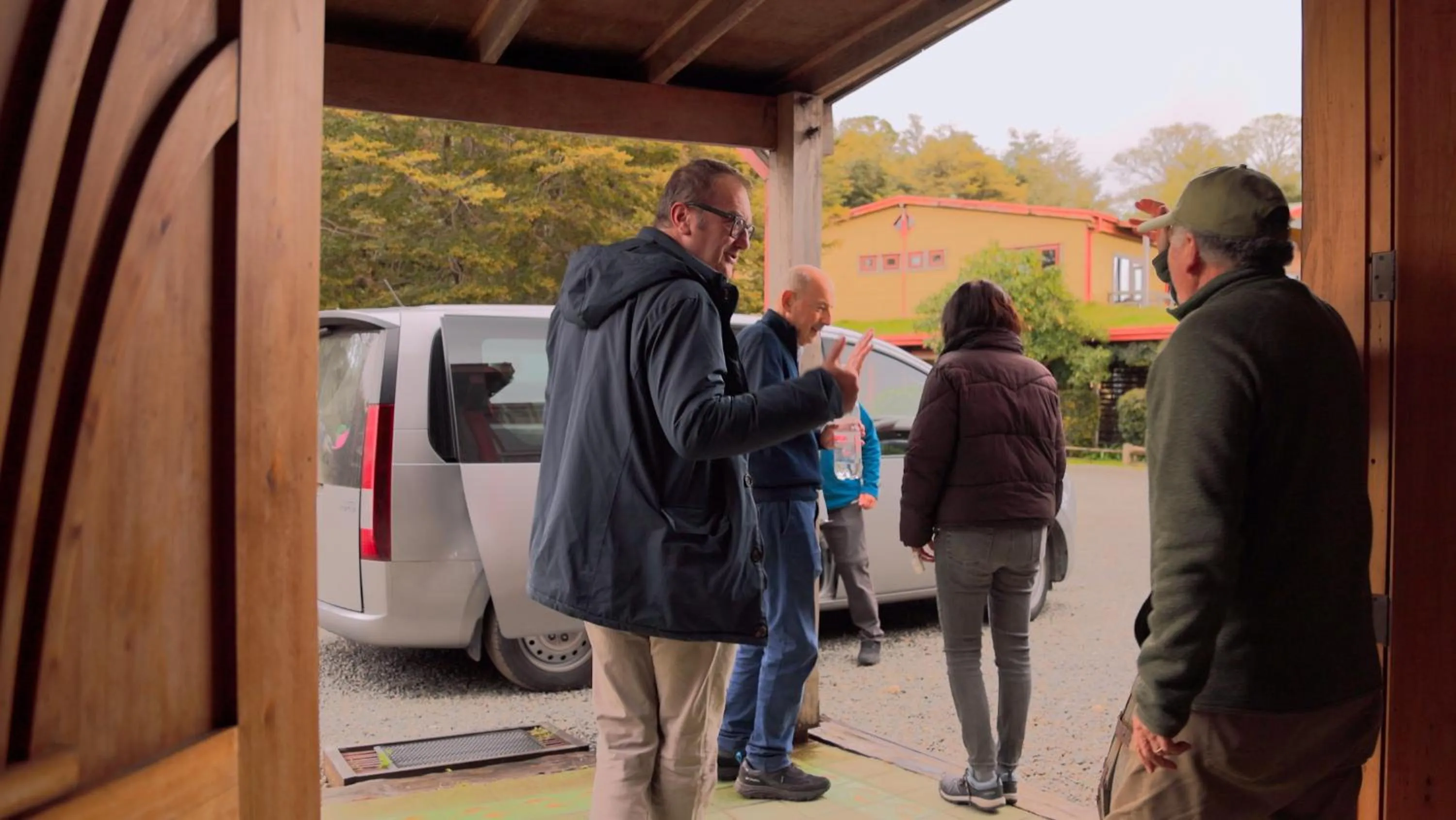 group of guests in Hotel Parque Quilquico