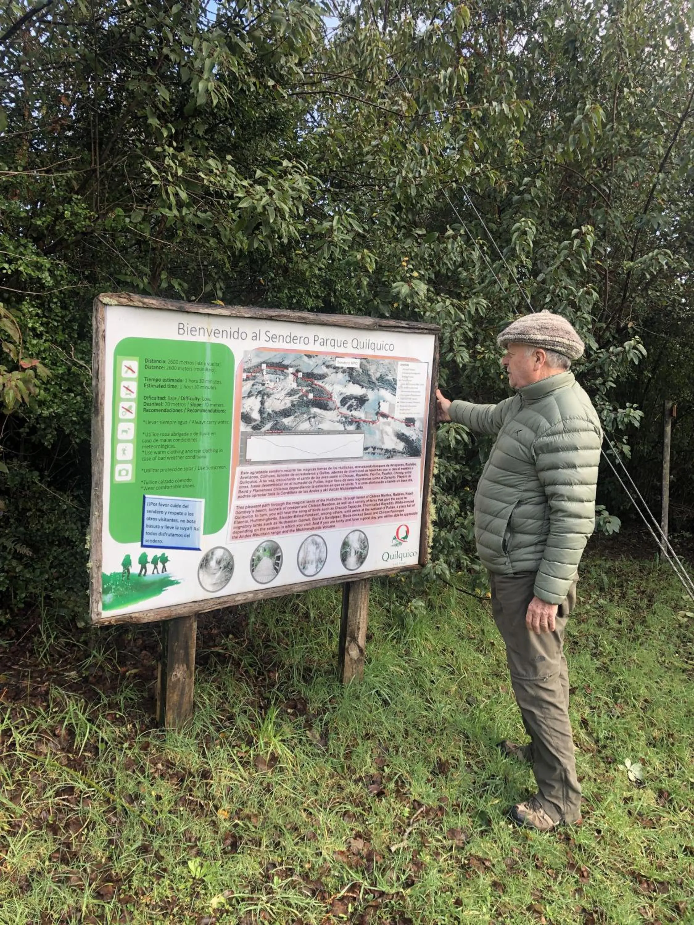 Natural landscape in Hotel Parque Quilquico