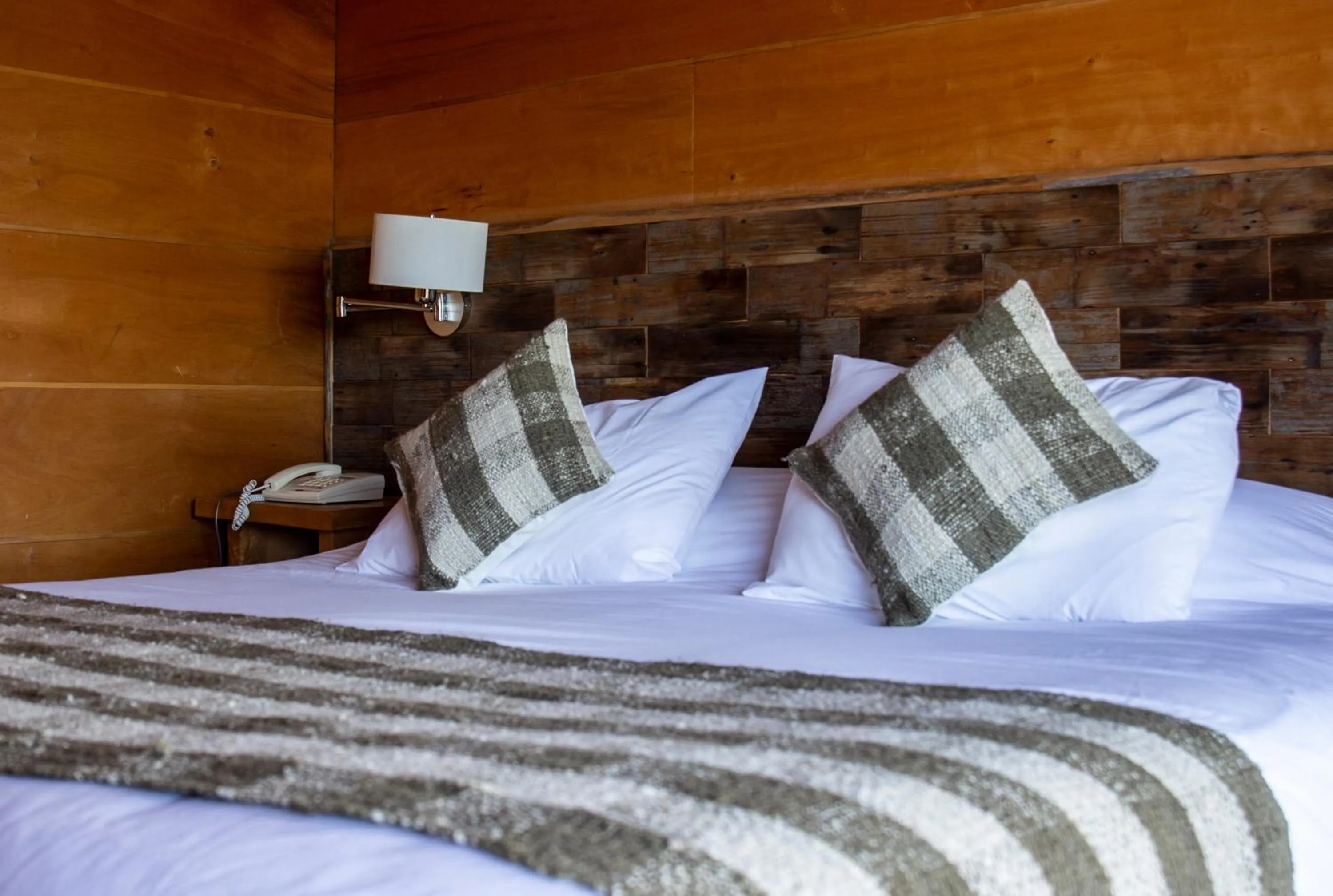 Bed in Hotel Parque Quilquico