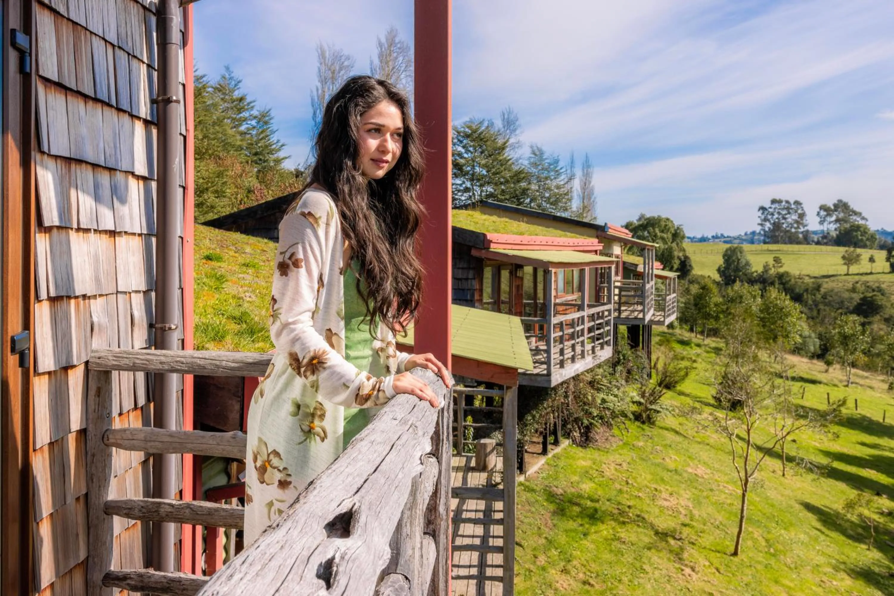 Balcony/Terrace in Hotel Parque Quilquico