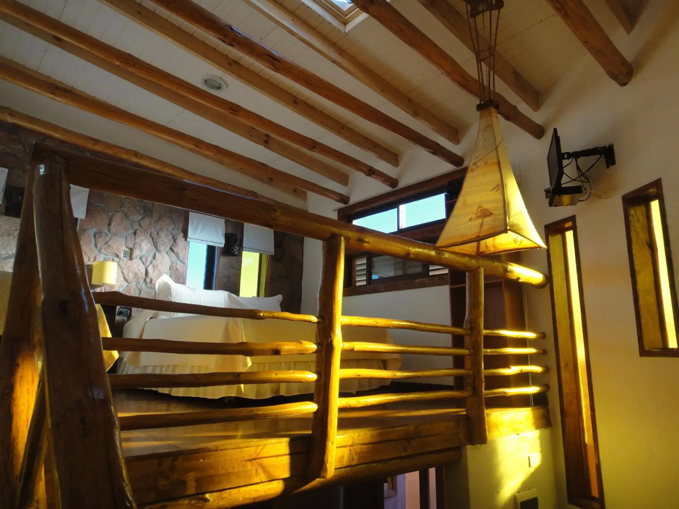 Bed in Hotel Parina Atacama Bed in Hotel Parina Atacama