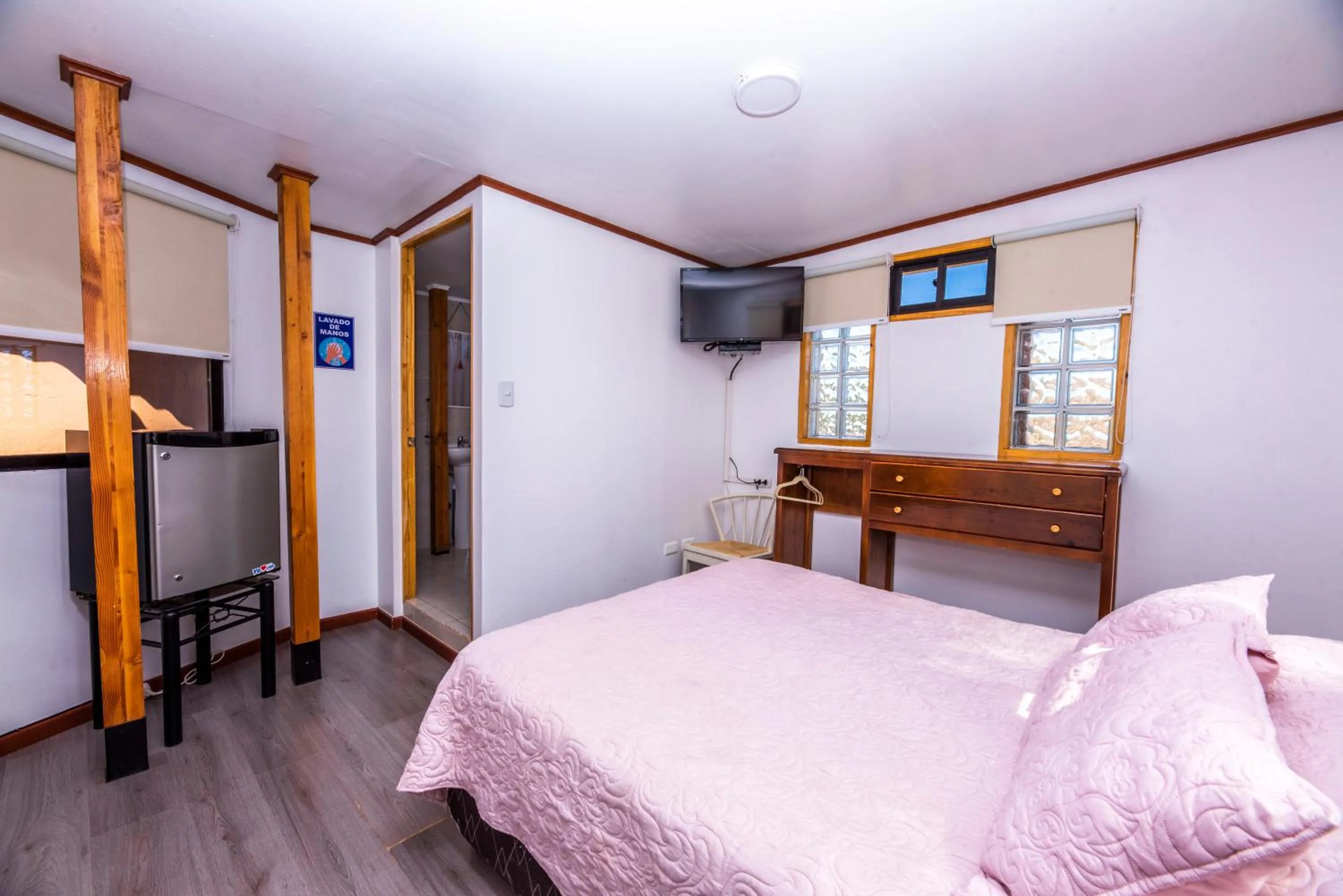 Bed in Hotel Parina Atacama