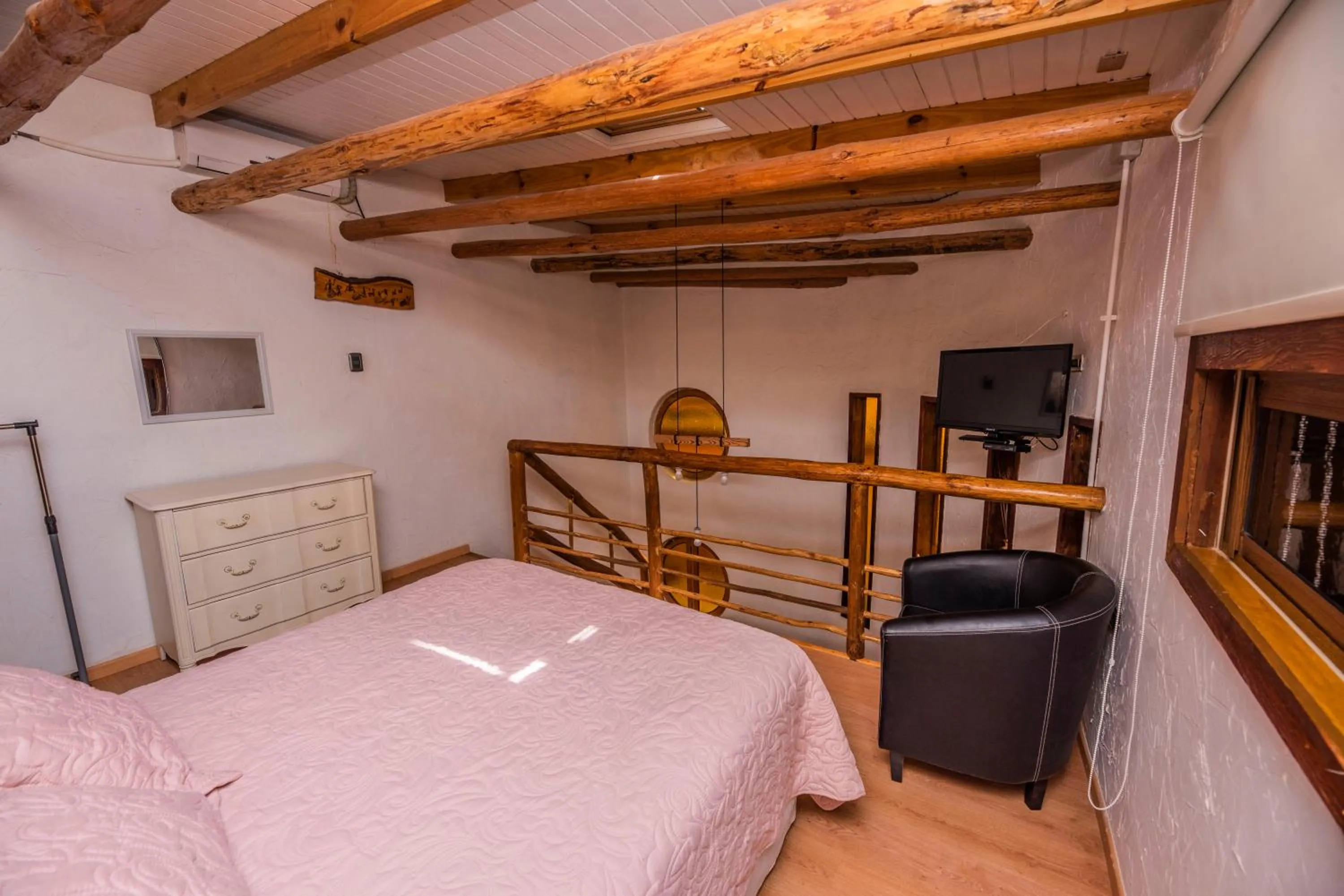 Bed in Hotel Parina Atacama