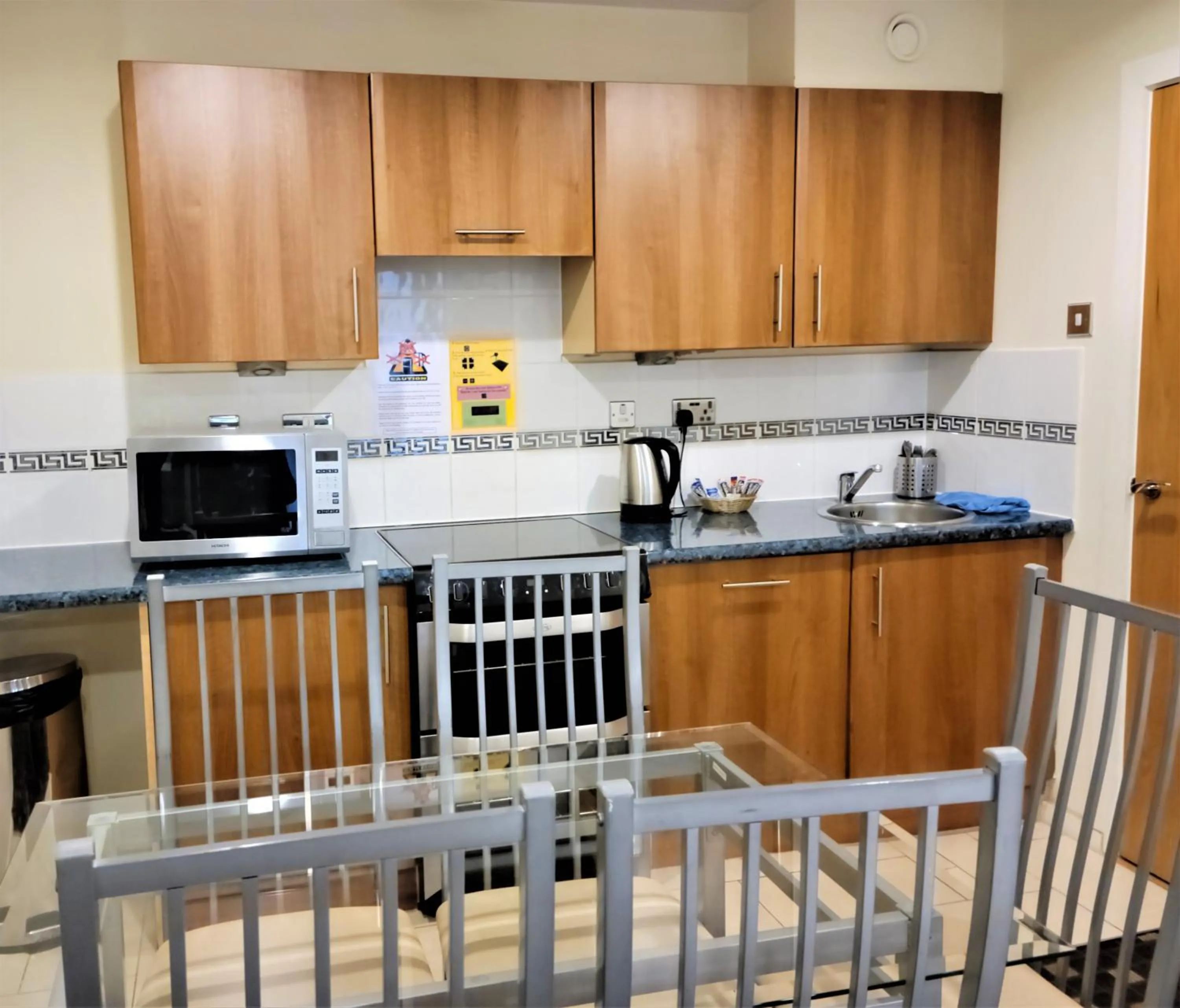 Kitchen or kitchenette in Grand Plaza Serviced Apartments