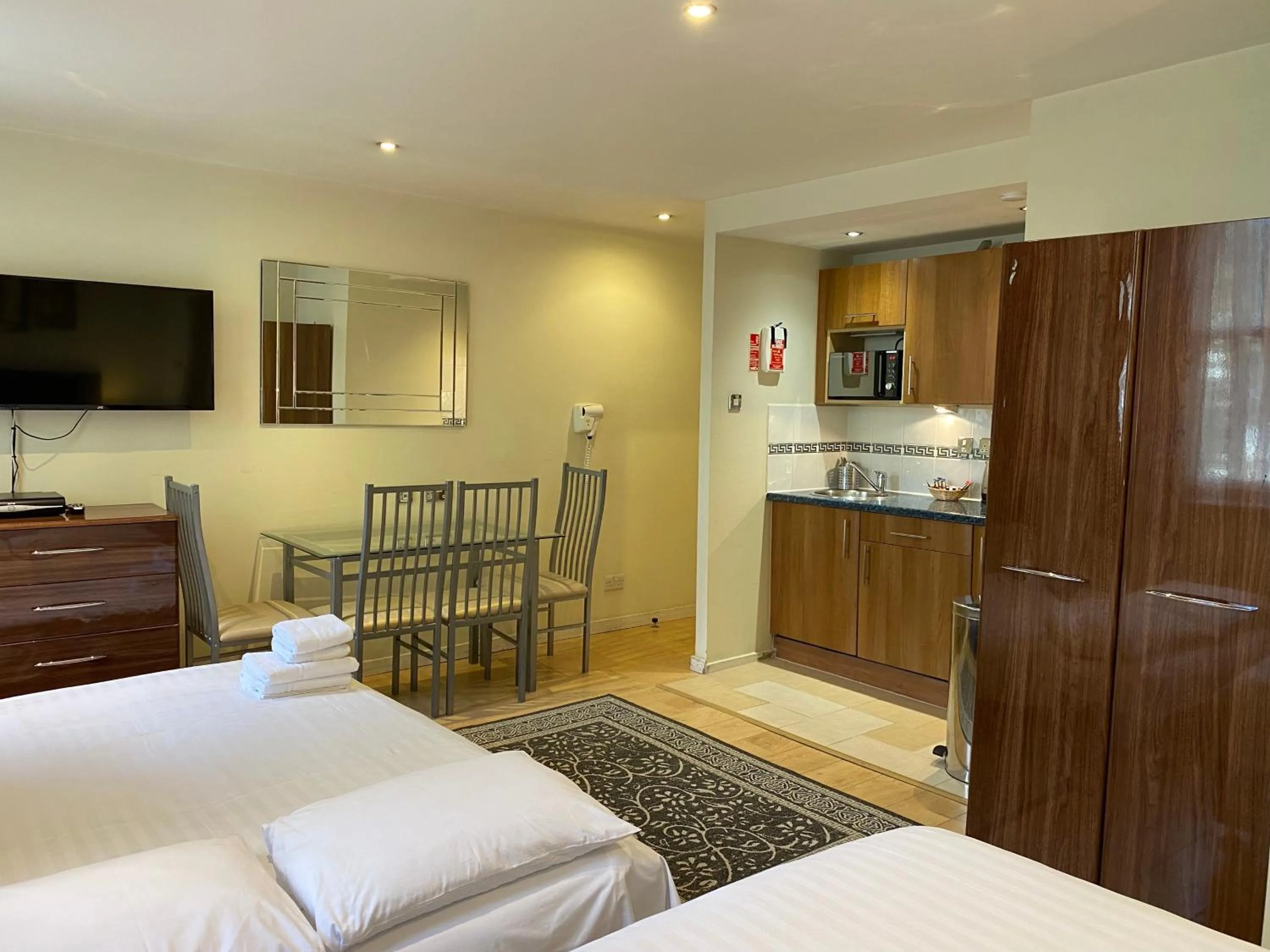 Bed in Grand Plaza Serviced Apartments