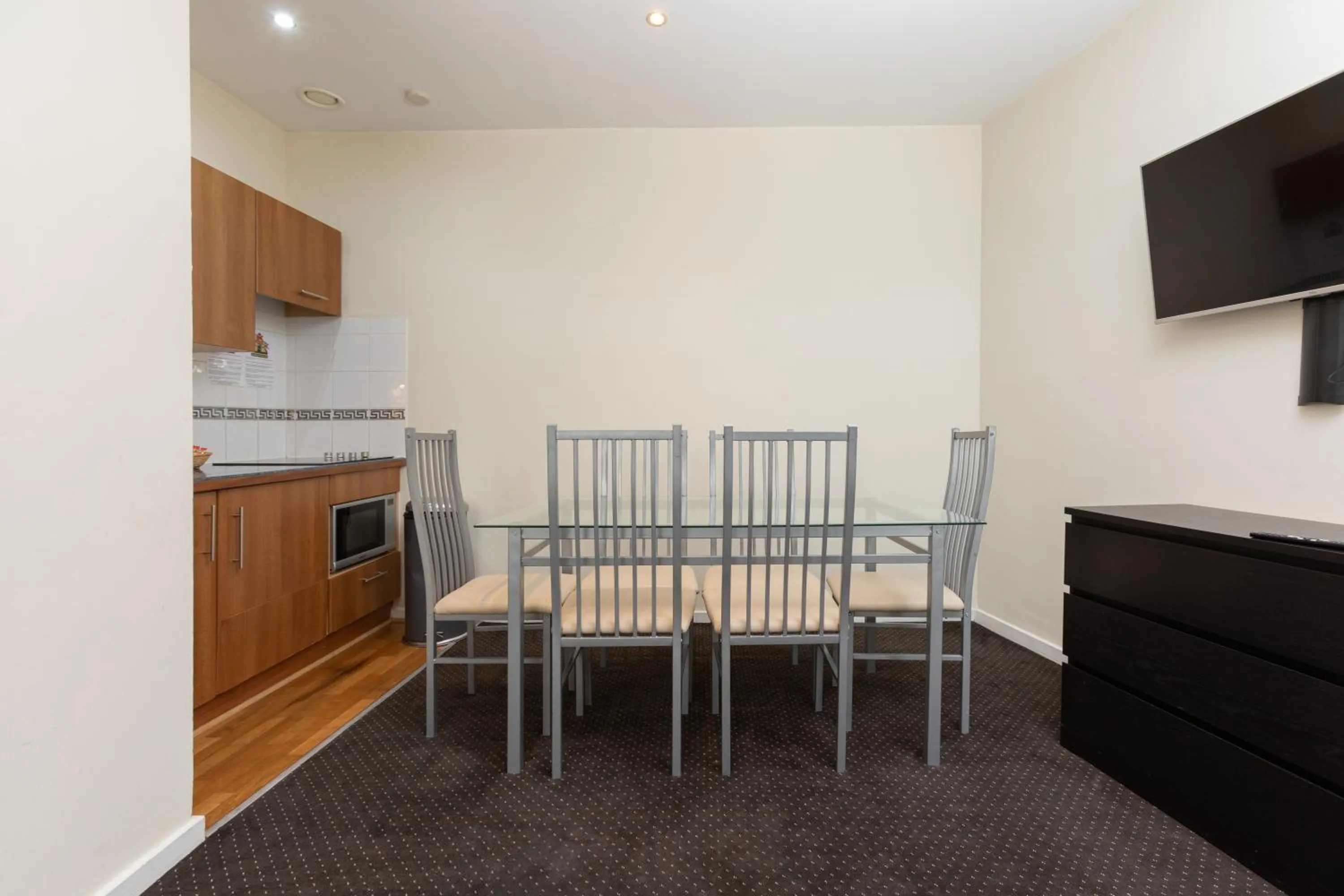 Living room in Grand Plaza Serviced Apartments