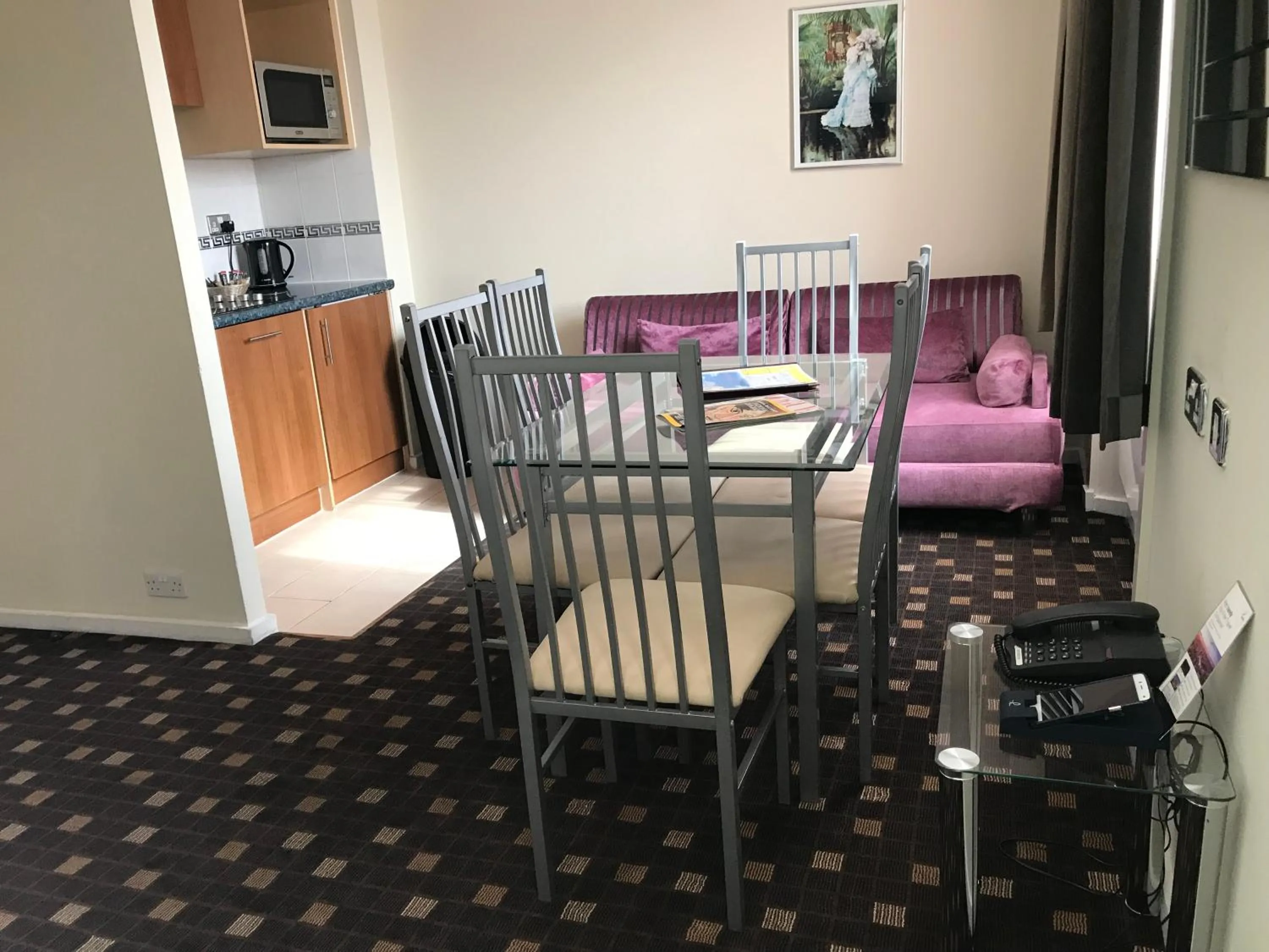 Living room in Grand Plaza Serviced Apartments