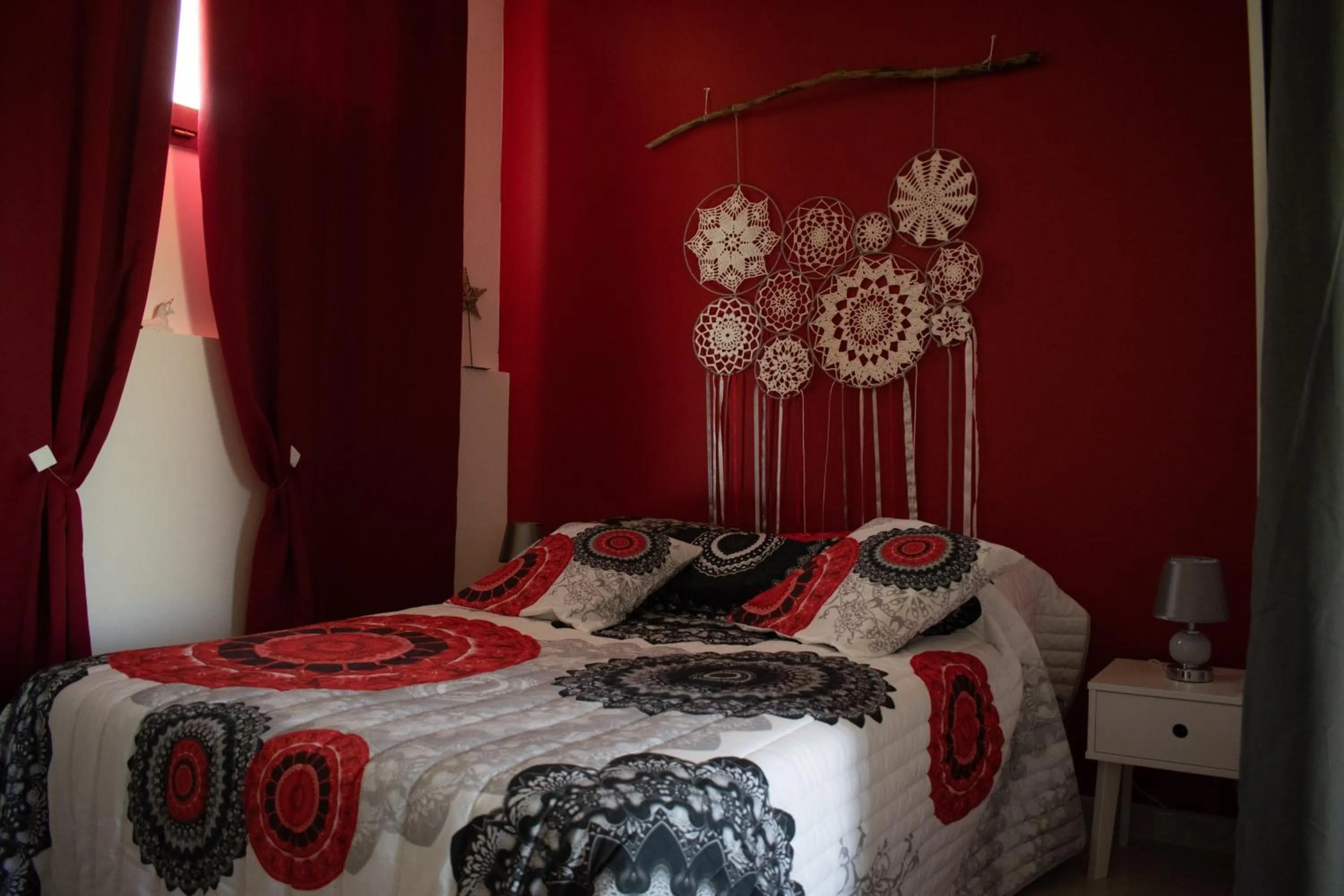 Bed in Chambre d'hôtes Lempery