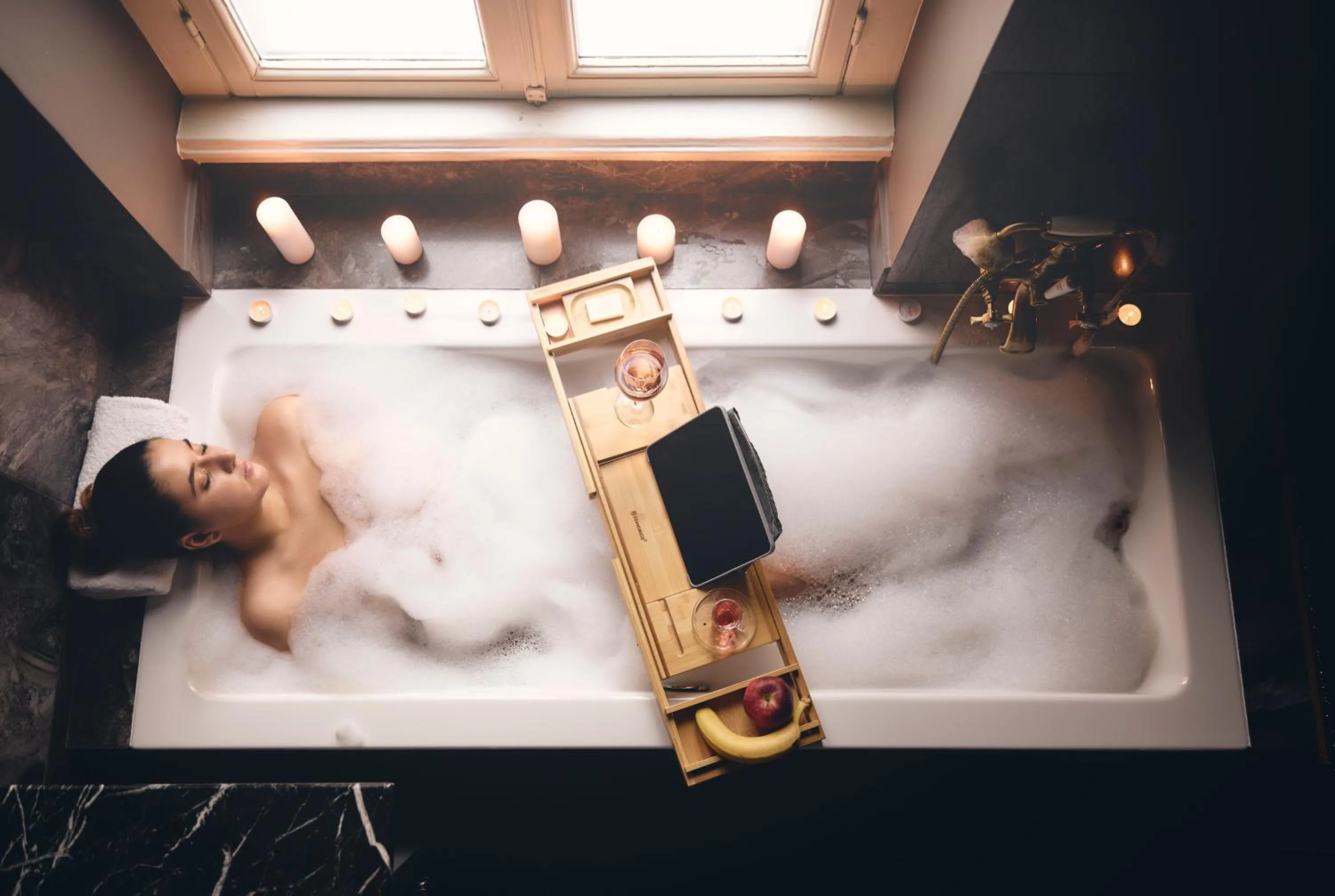 Bathroom in Bohemian Suites Athens