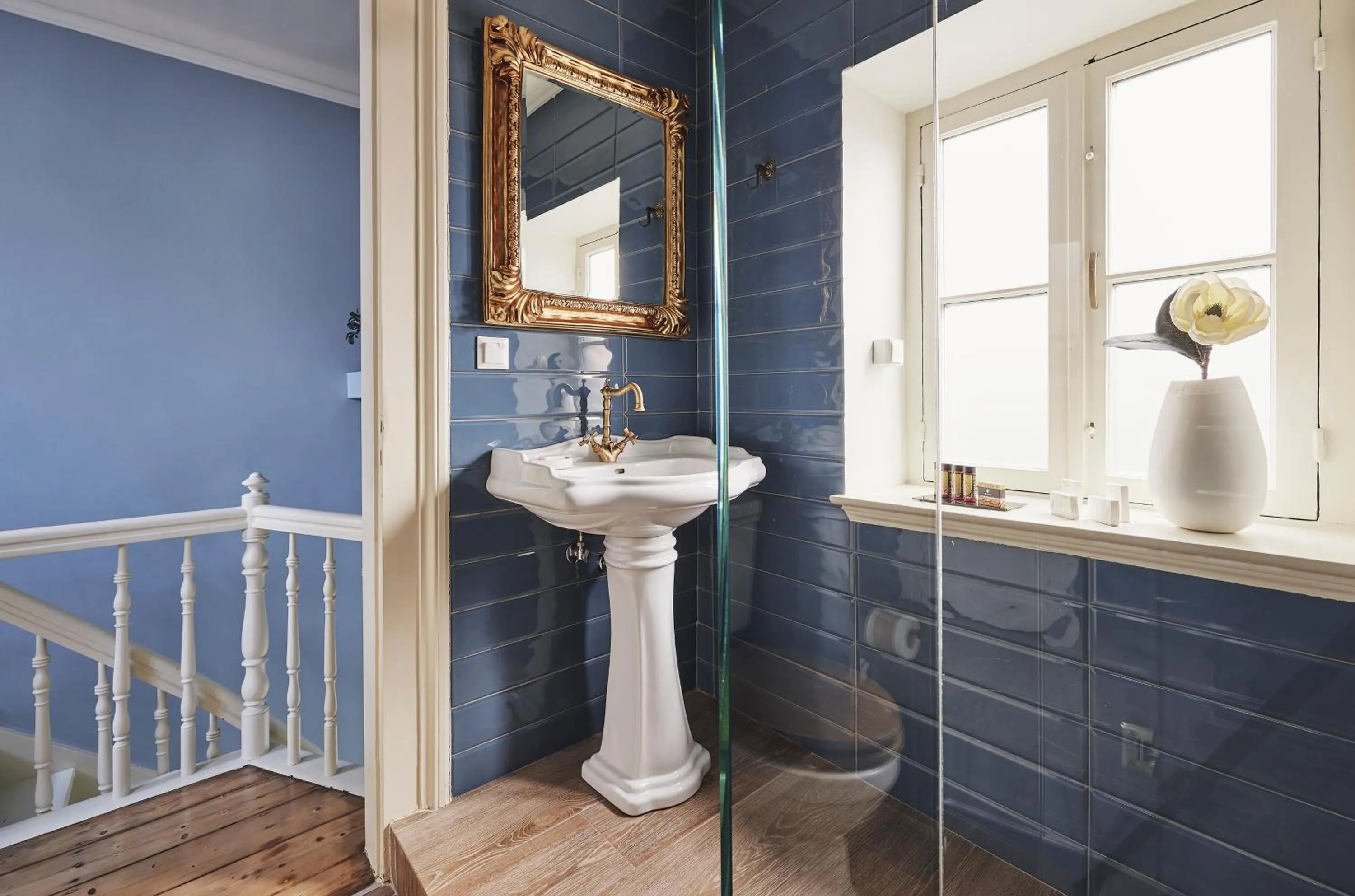 Bathroom in Bohemian Suites Athens