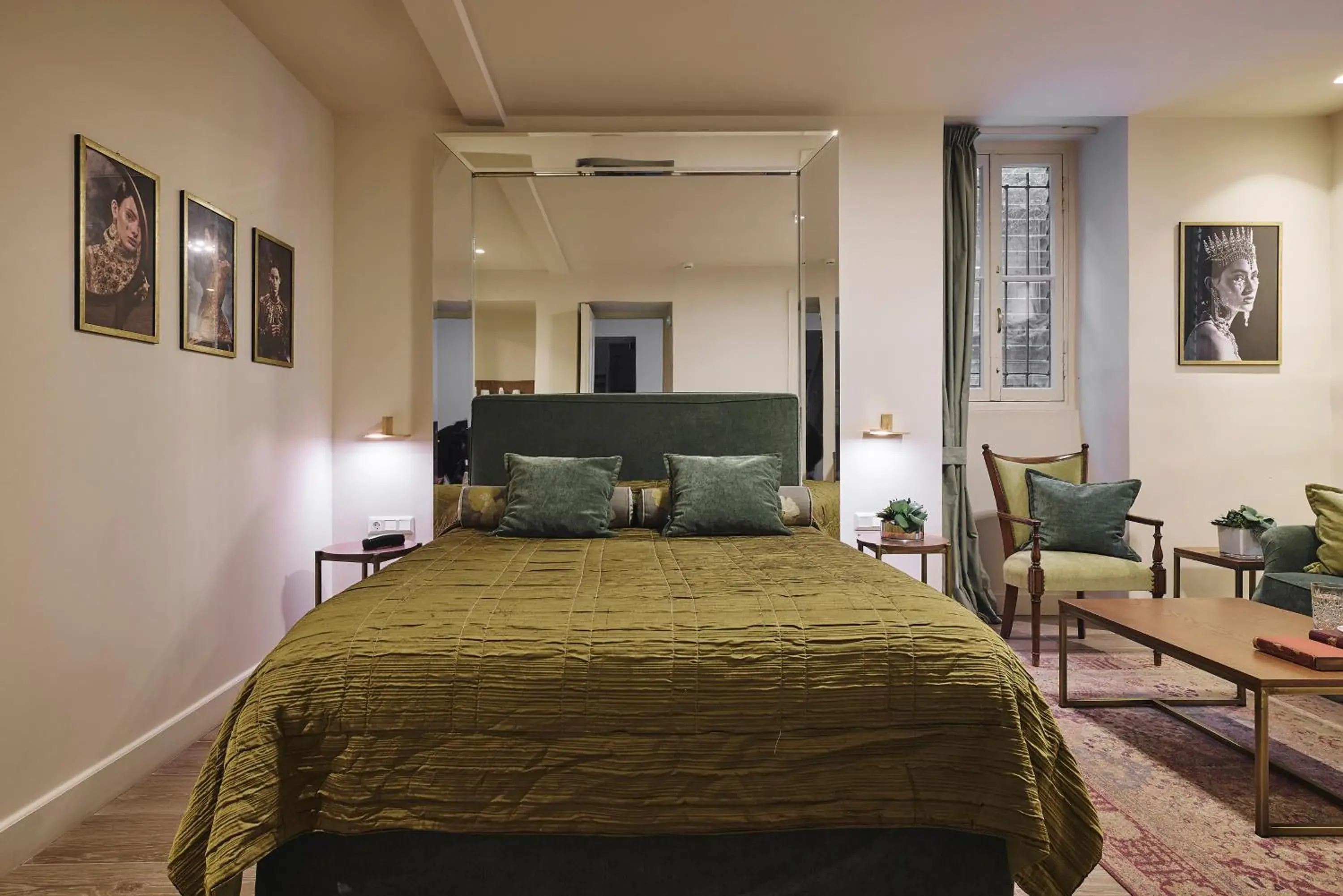 Junior Suite - Semi Basement in Bohemian Suites Athens - Maison Hotel Adults Only Junior Suite - Semi Basement in Bohemian Suites Athens - Maison Hotel Adults Only