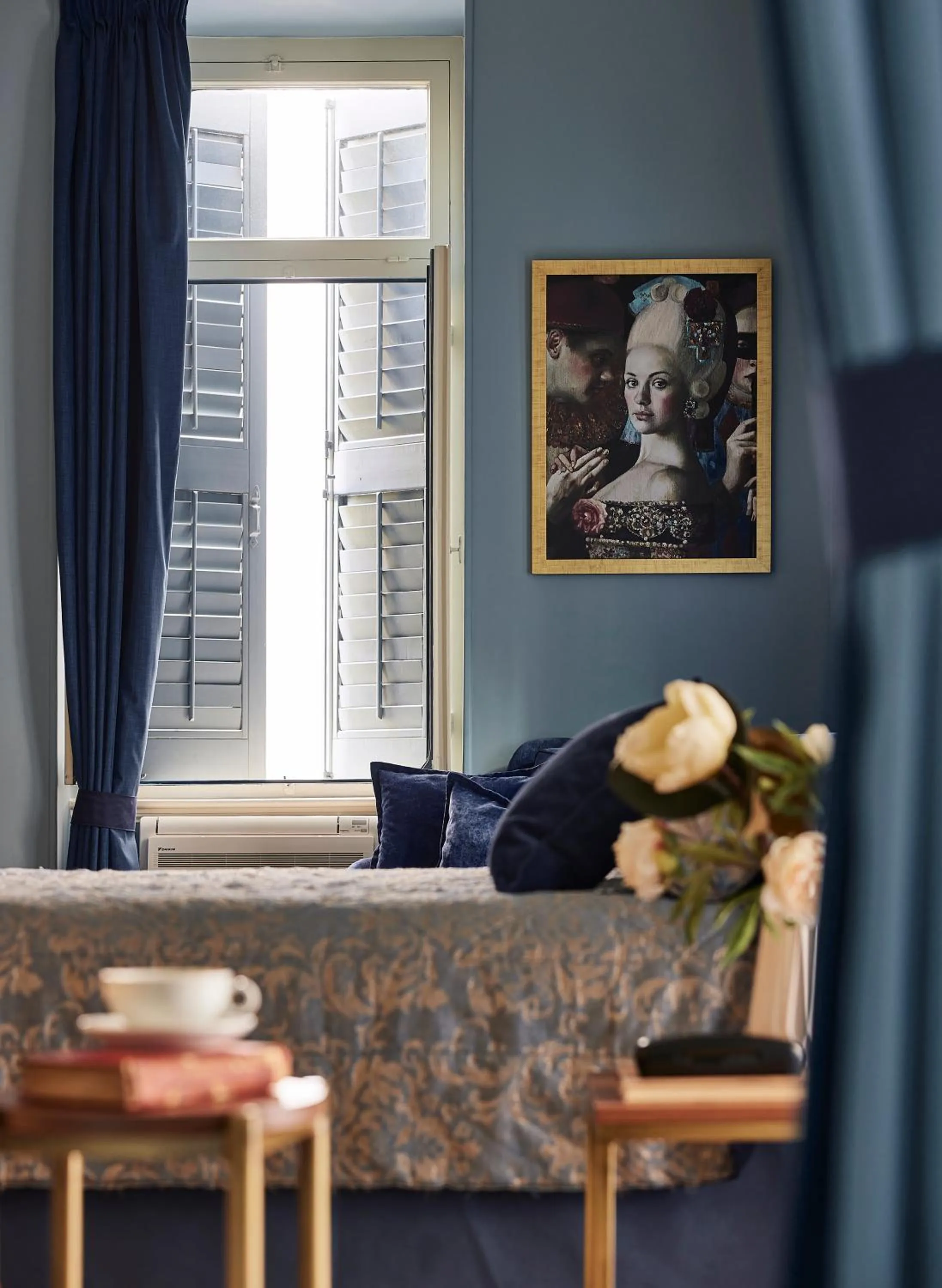 Decorative detail in Bohemian Suites Athens