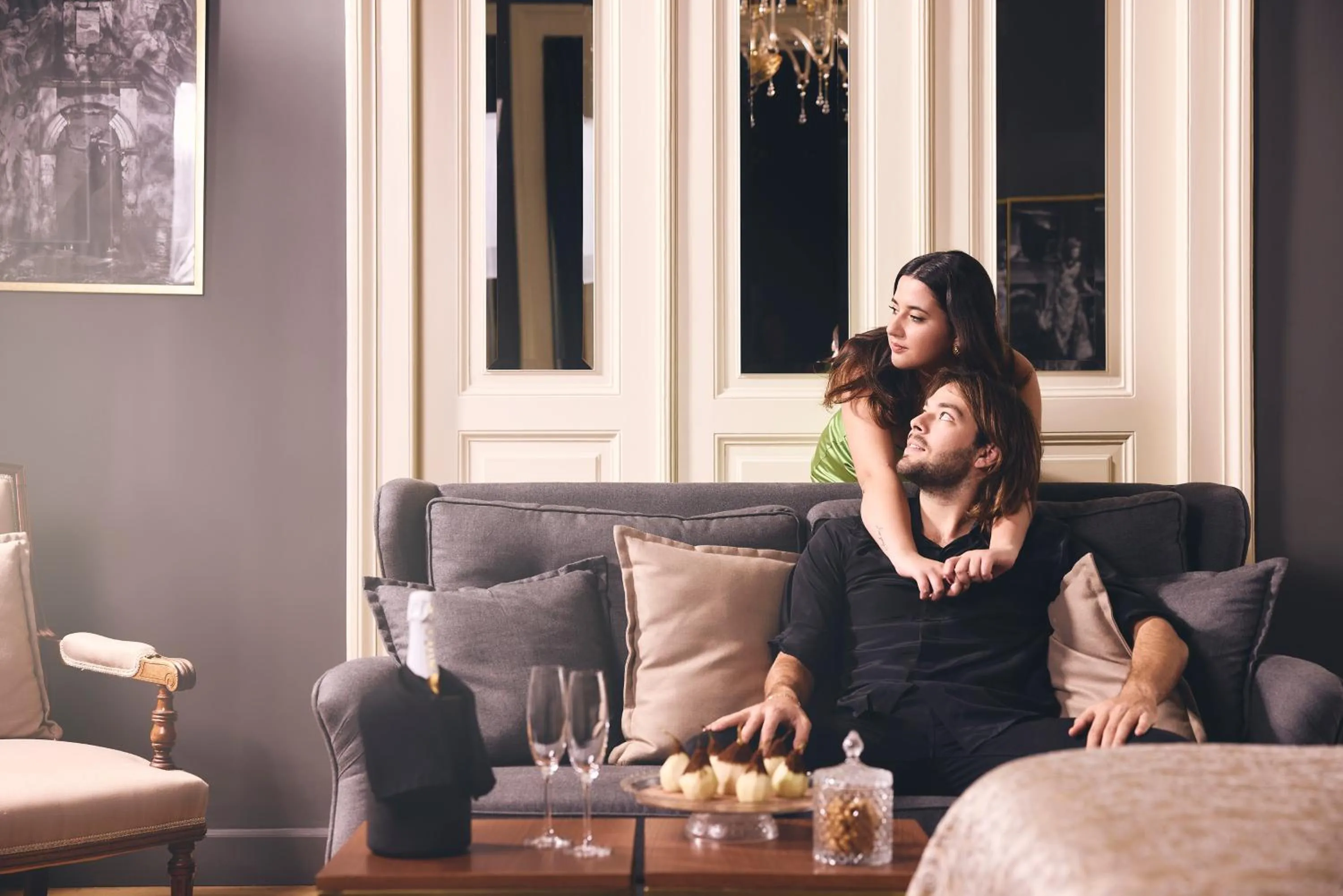 Bedroom in Bohemian Suites Athens