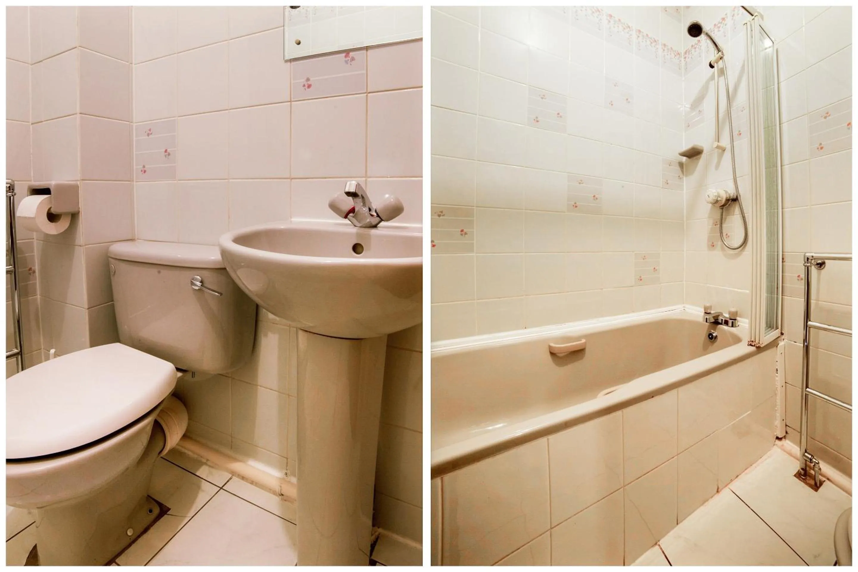 Bathroom in OYO The Royal Hotel