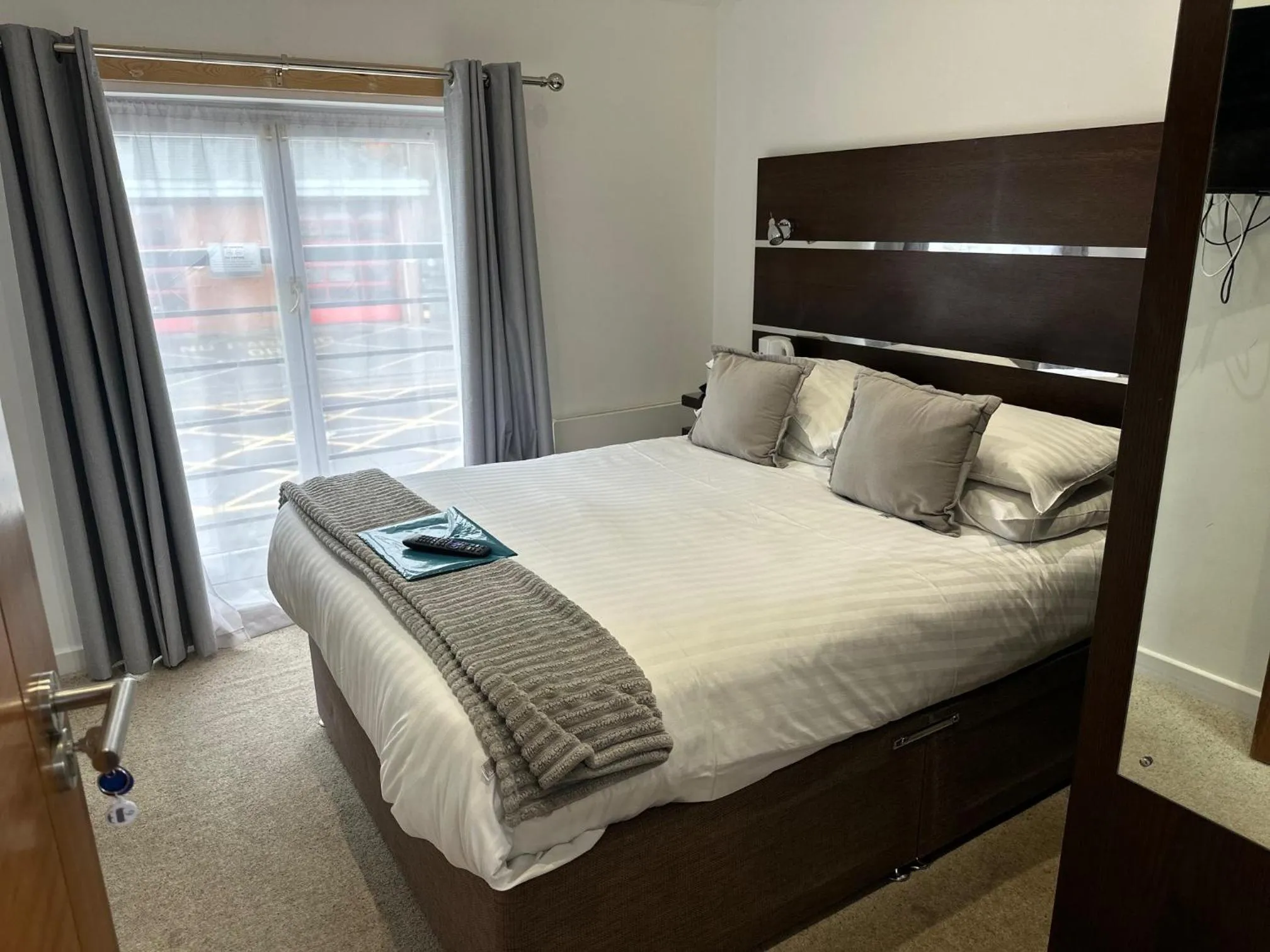 Bed in Rooms at the Inn