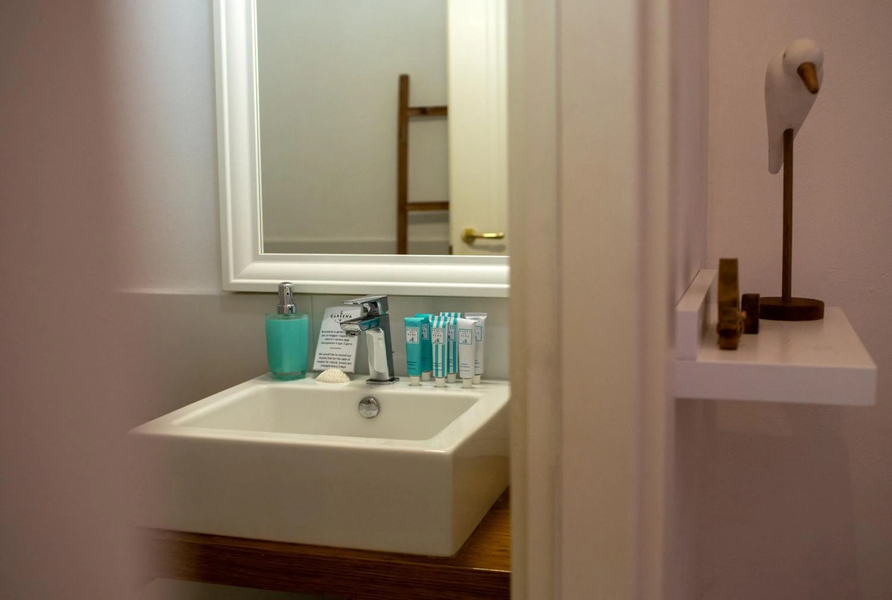 Bathroom in Indarsena b&b