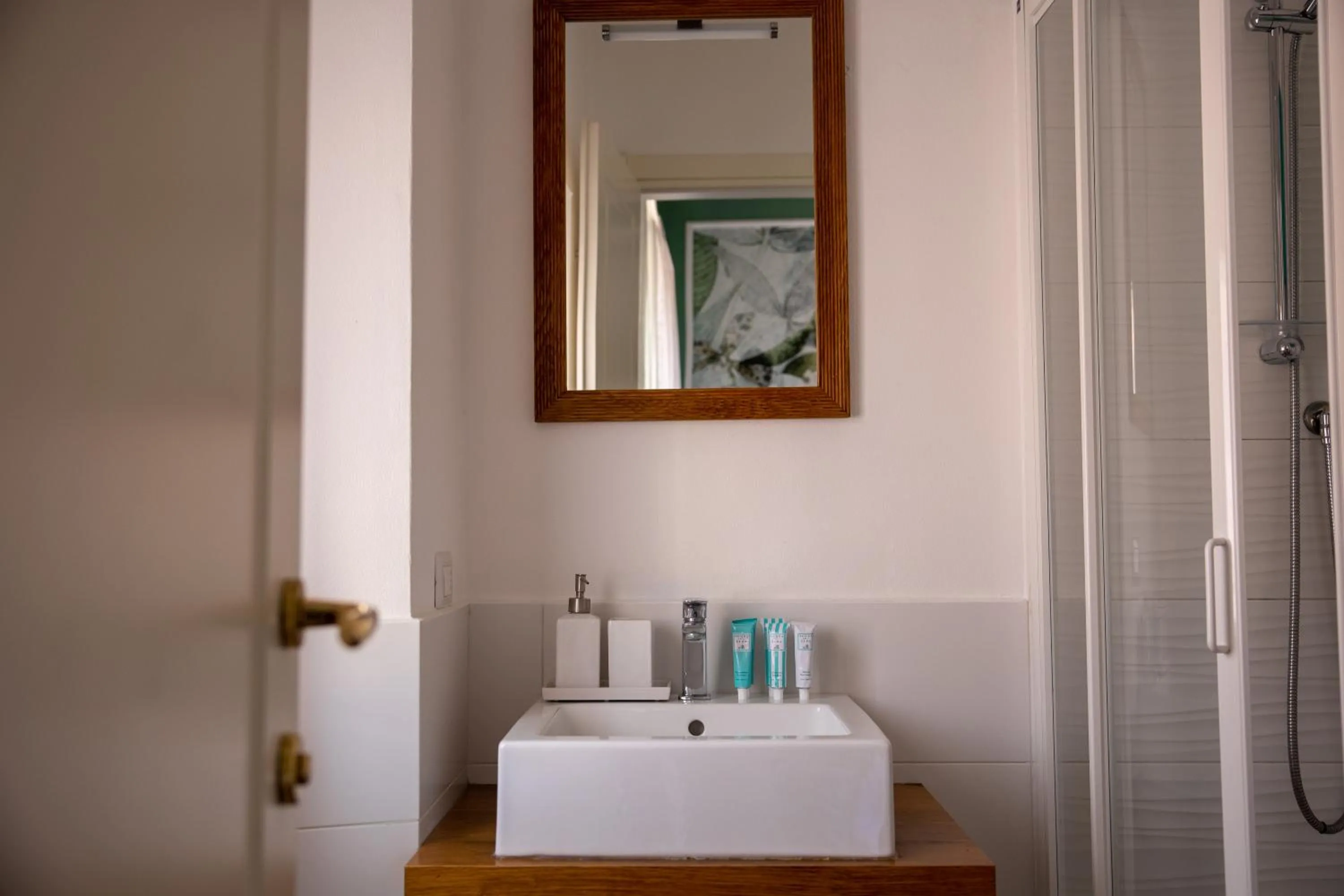 Bathroom in Indarsena b&b