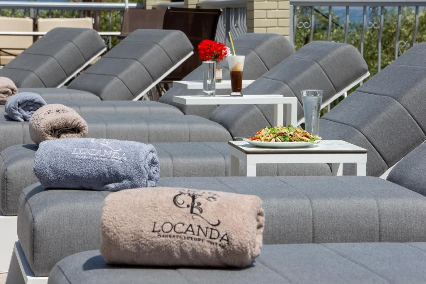 Swimming pool in Locanda Barbati Luxury ApartHotel