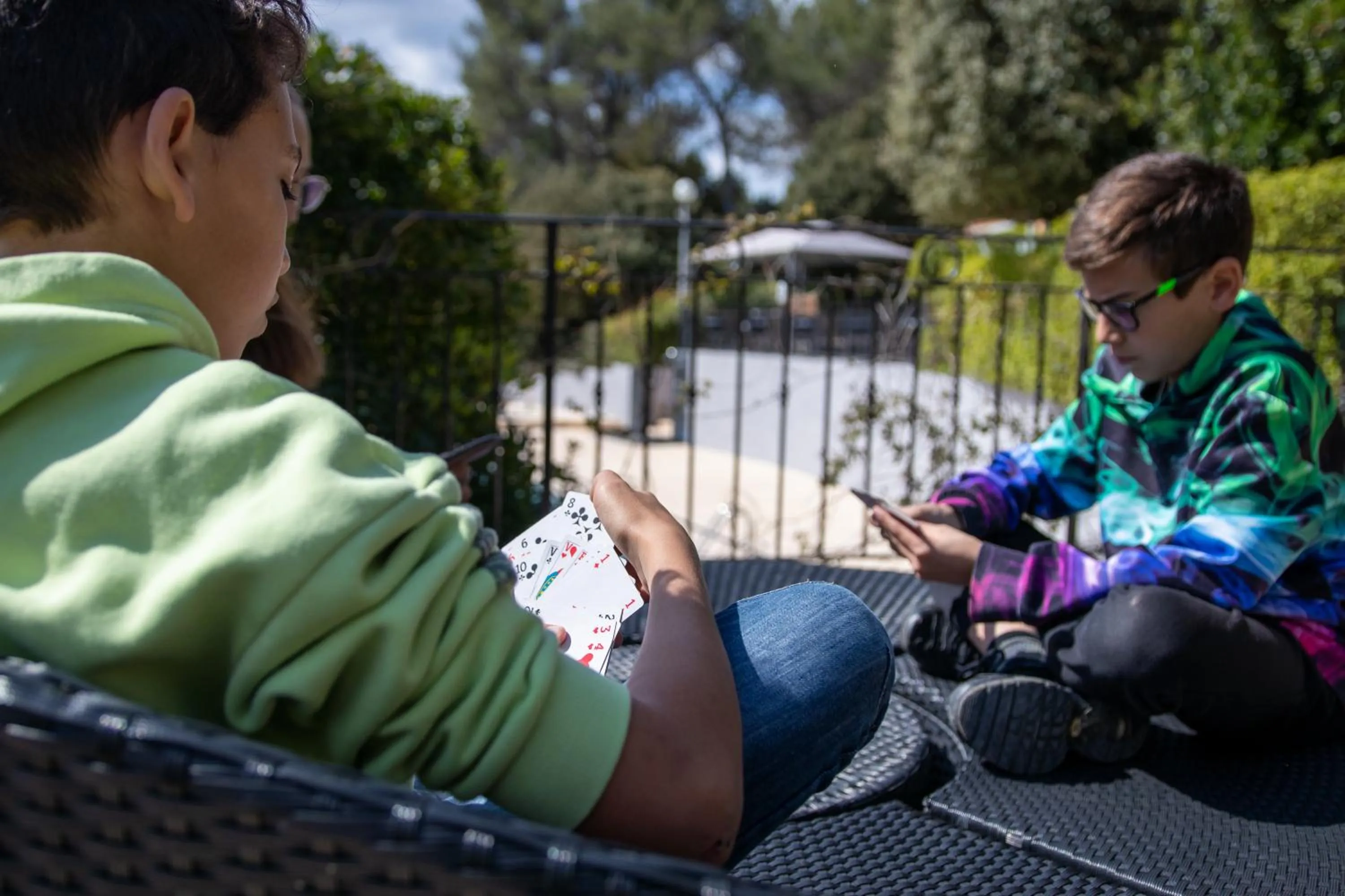 Property building in Les Arbousiers Village Hôtel Provençal