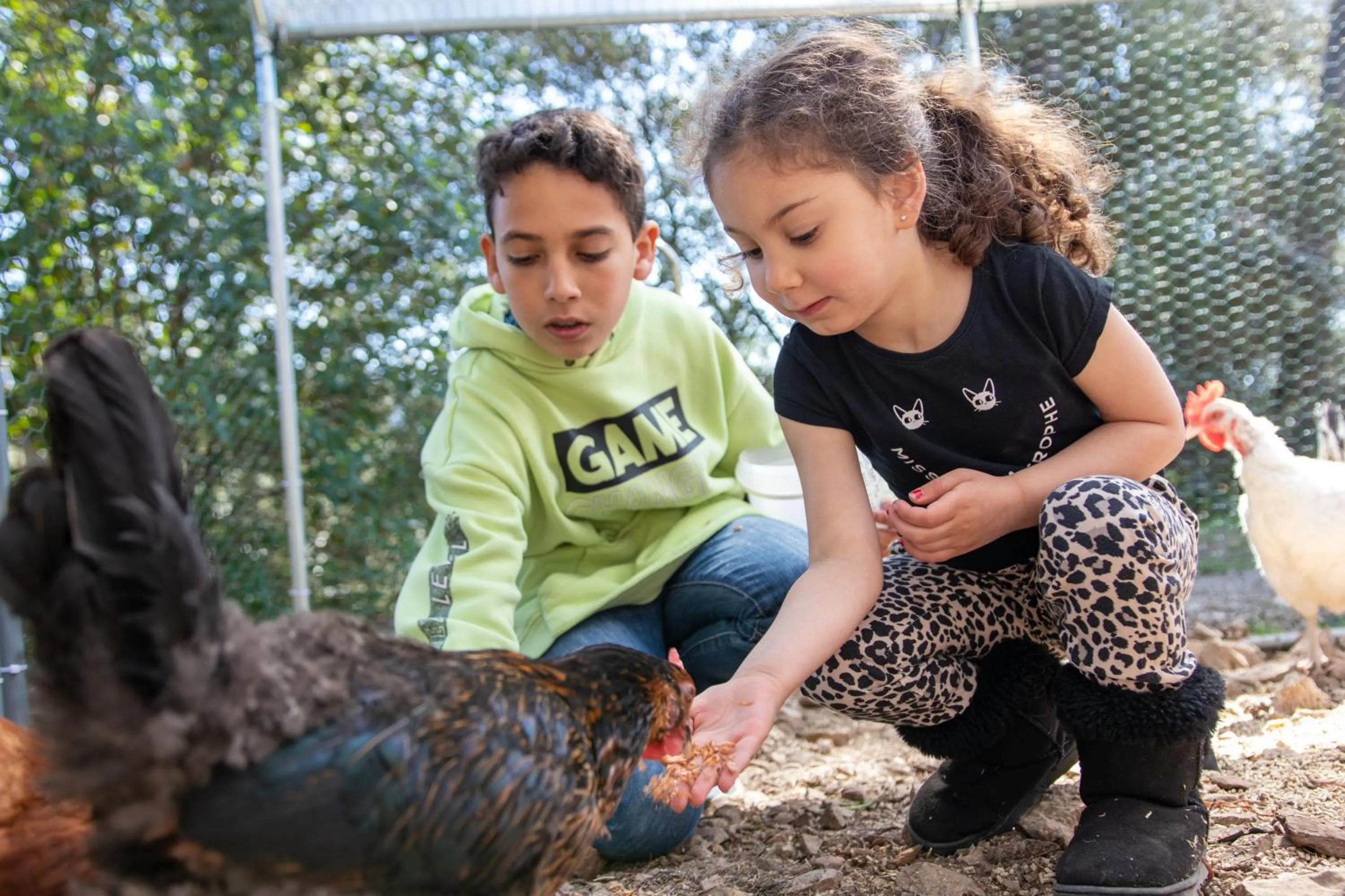 Children play ground in Les Arbousiers Village Hôtel Provençal