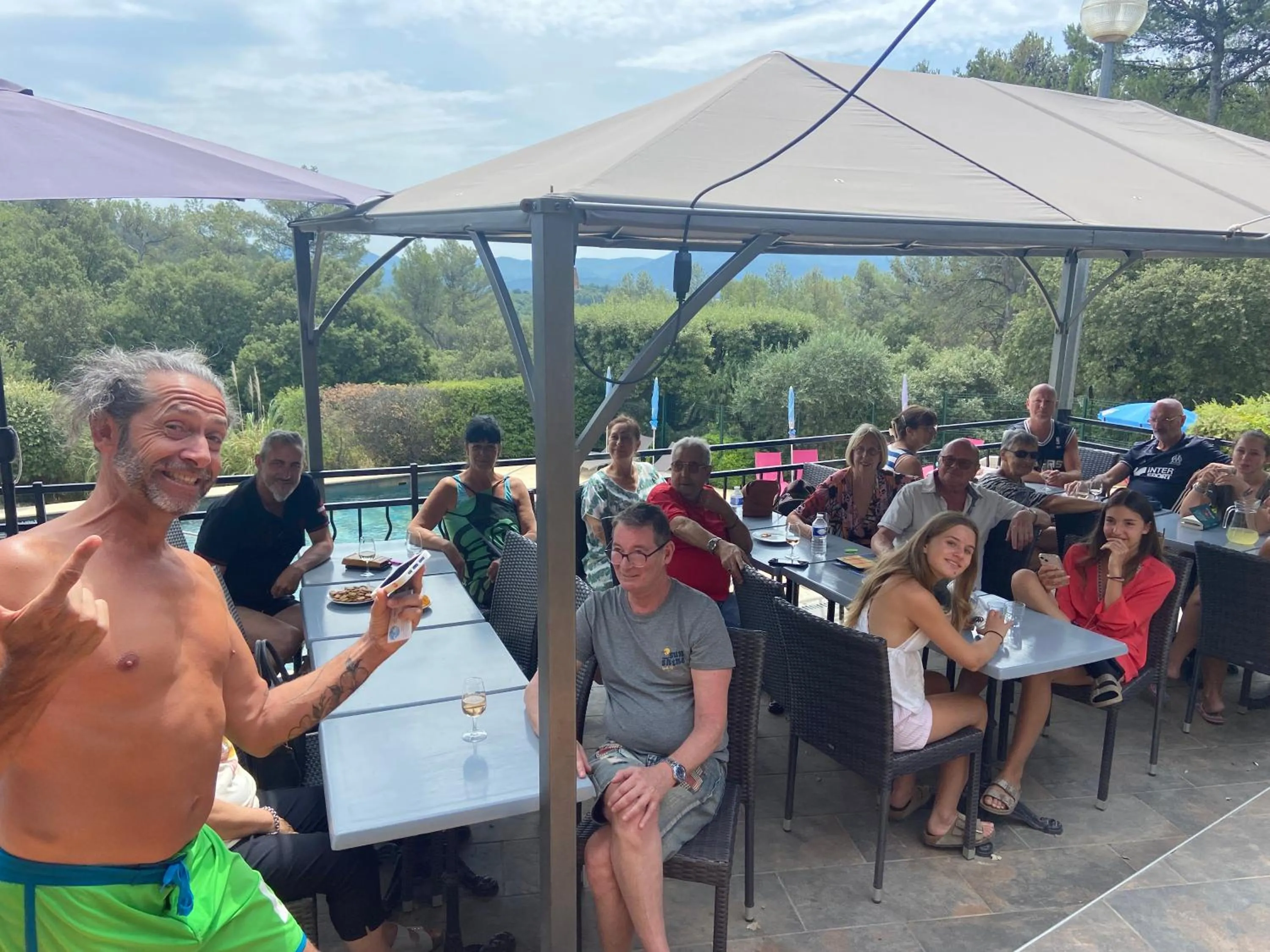 Restaurant/places to eat in Les Arbousiers Village Hôtel Provençal