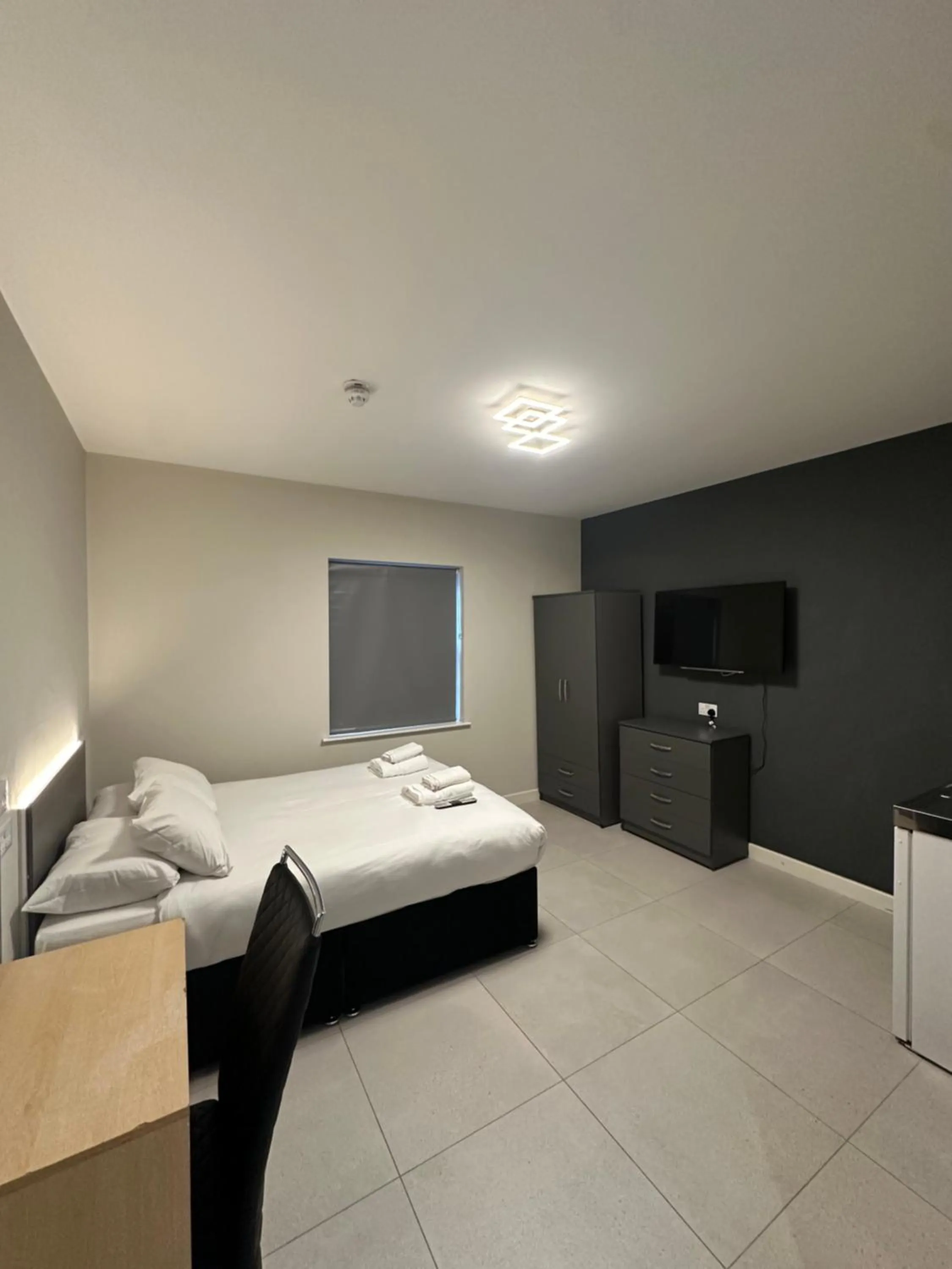 Bed in Wendover Arms Hotel