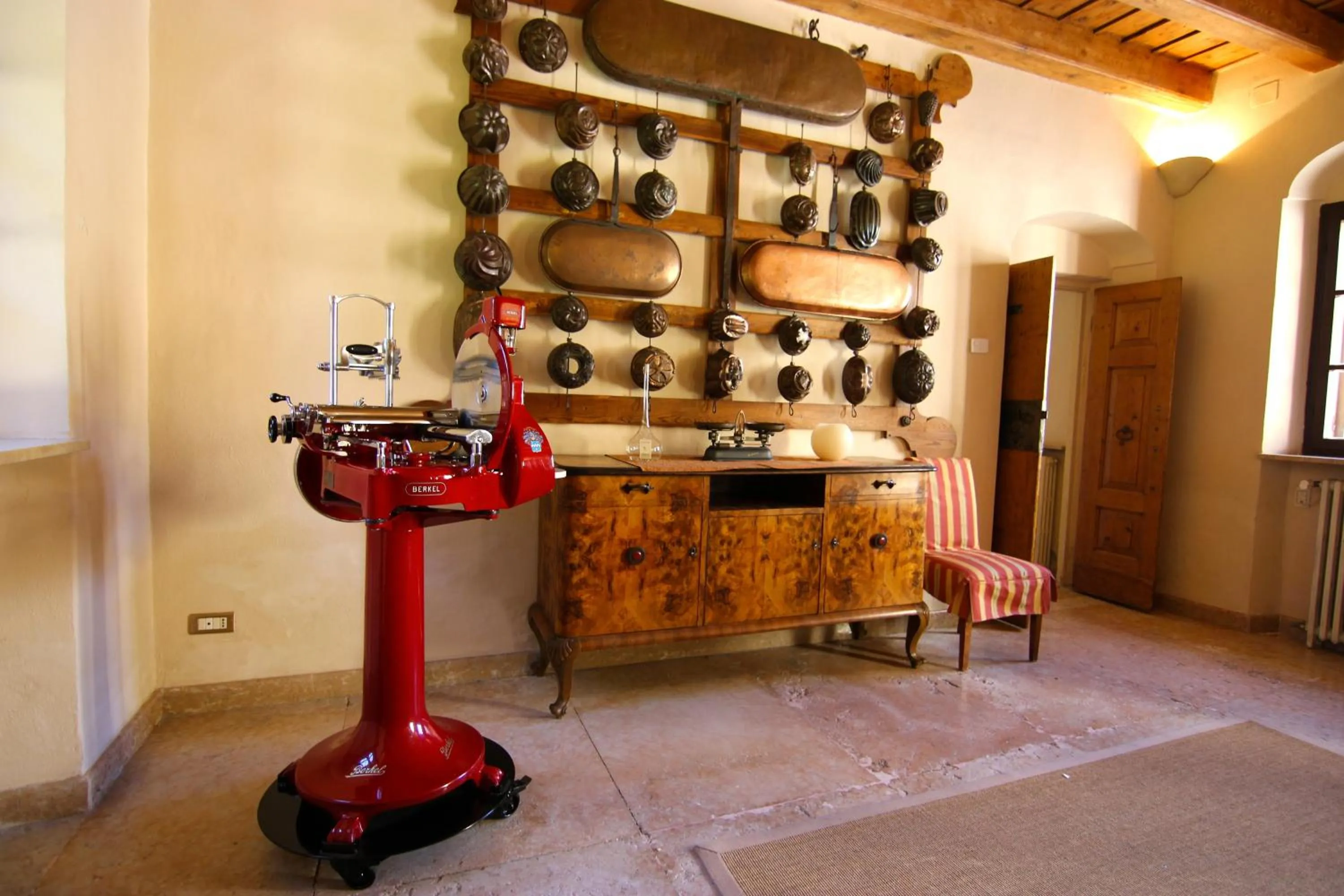 Decorative detail in Hotel Villa Giona