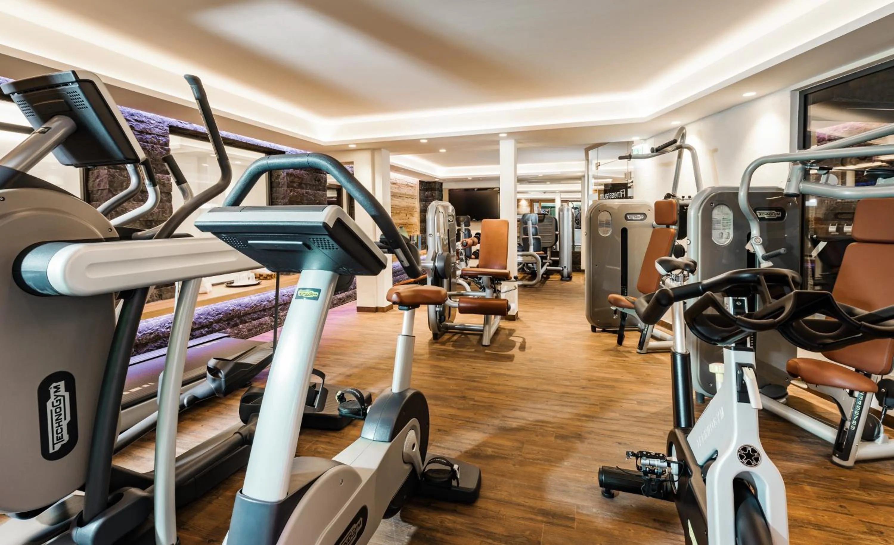 Fitness centre/facilities in Hotel Mondin