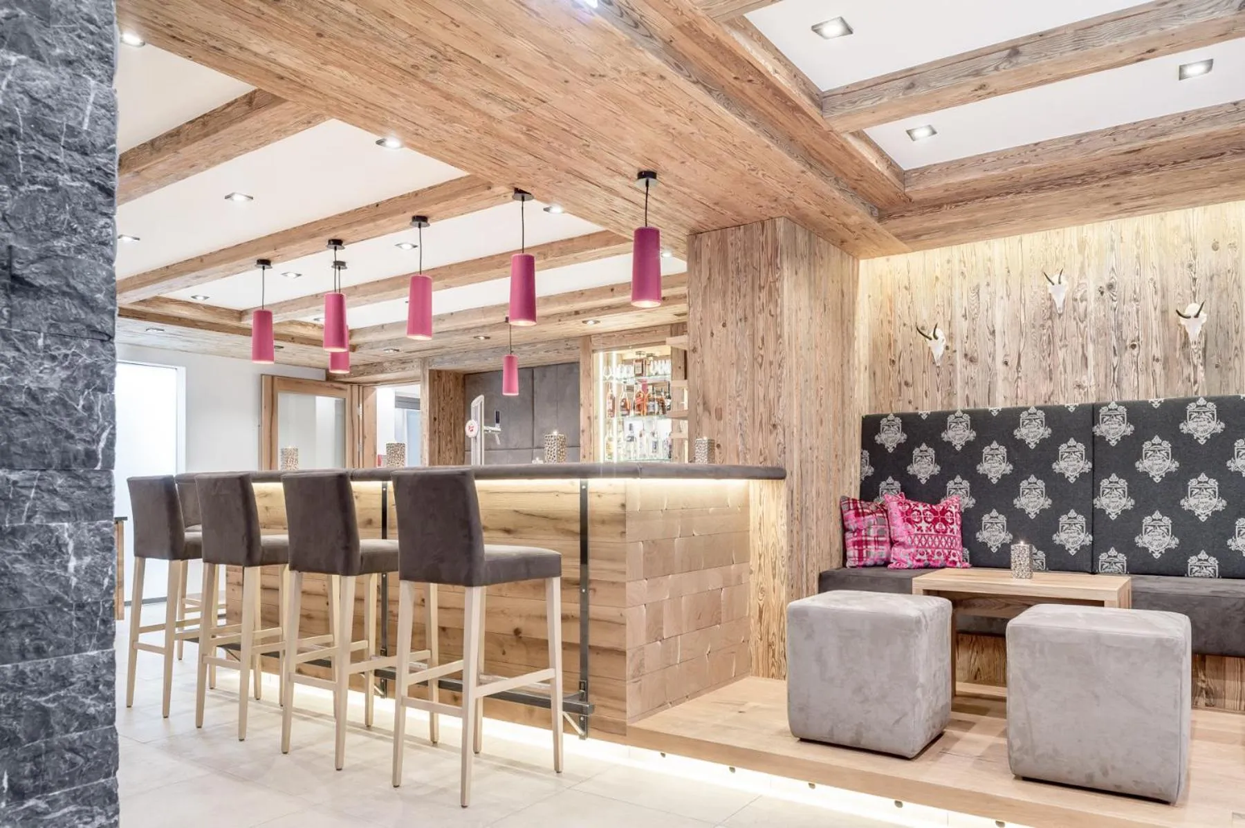 Lounge or bar in Hotel Mondin