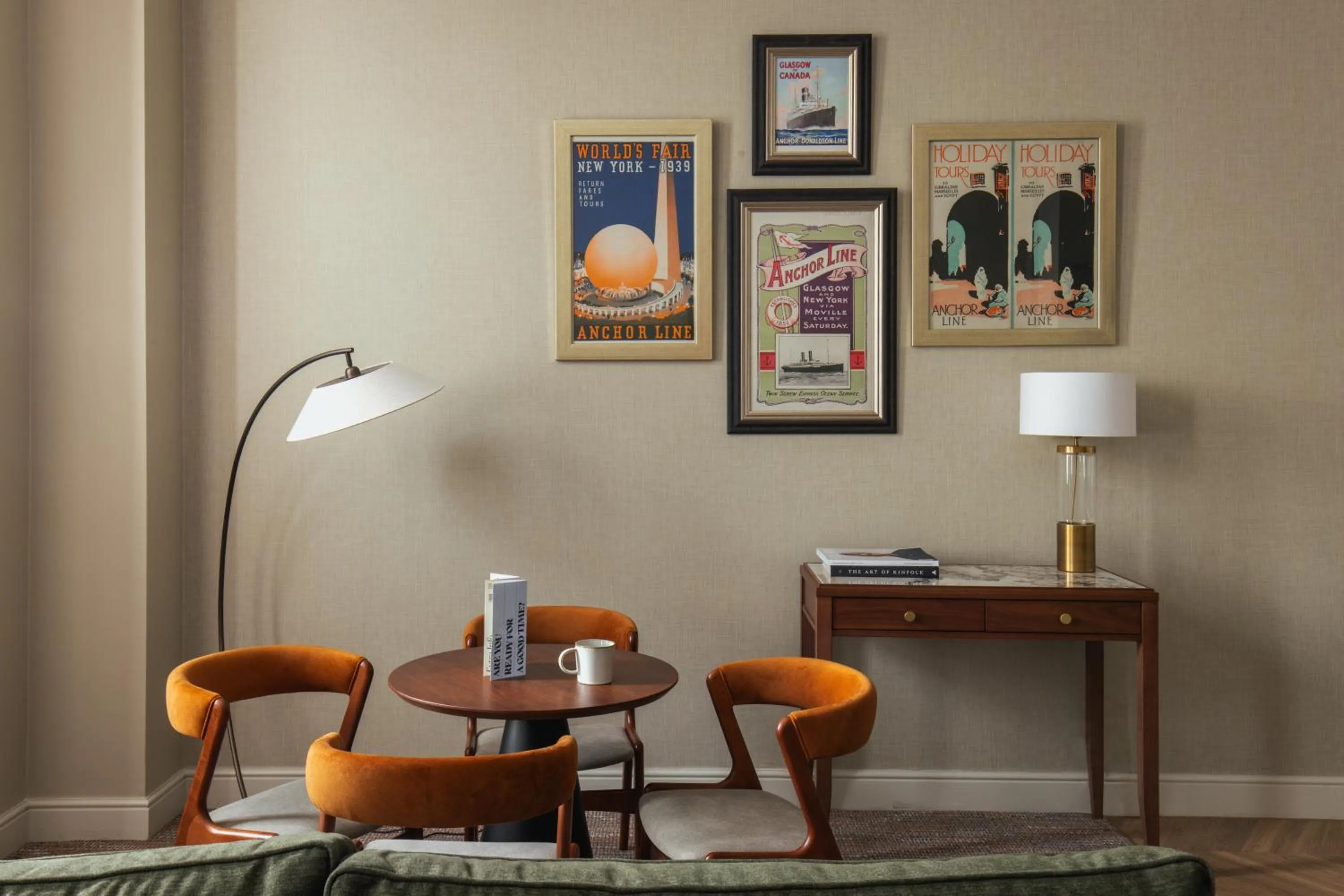 Living room in Native Glasgow