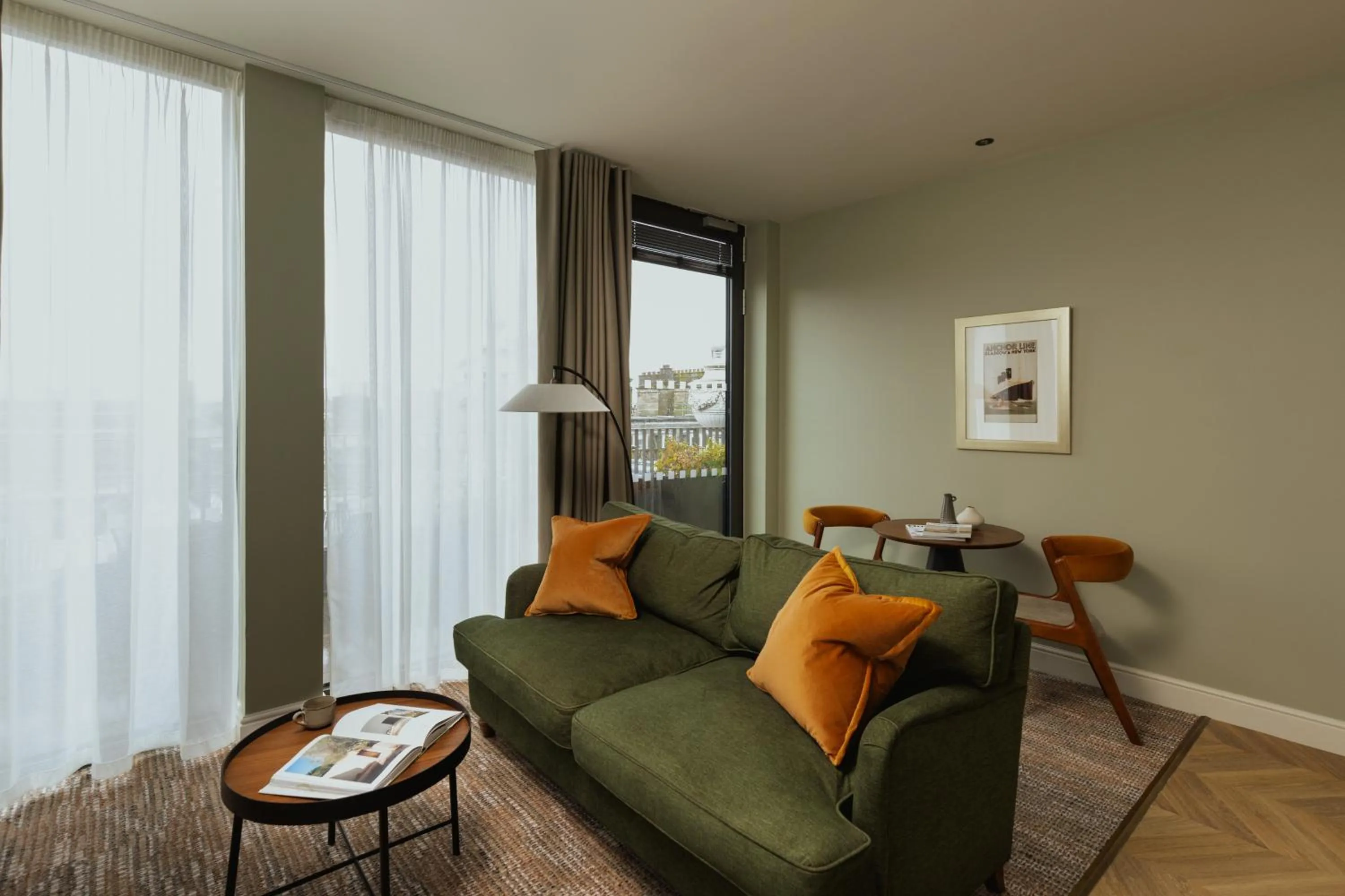 Living room in Native Glasgow