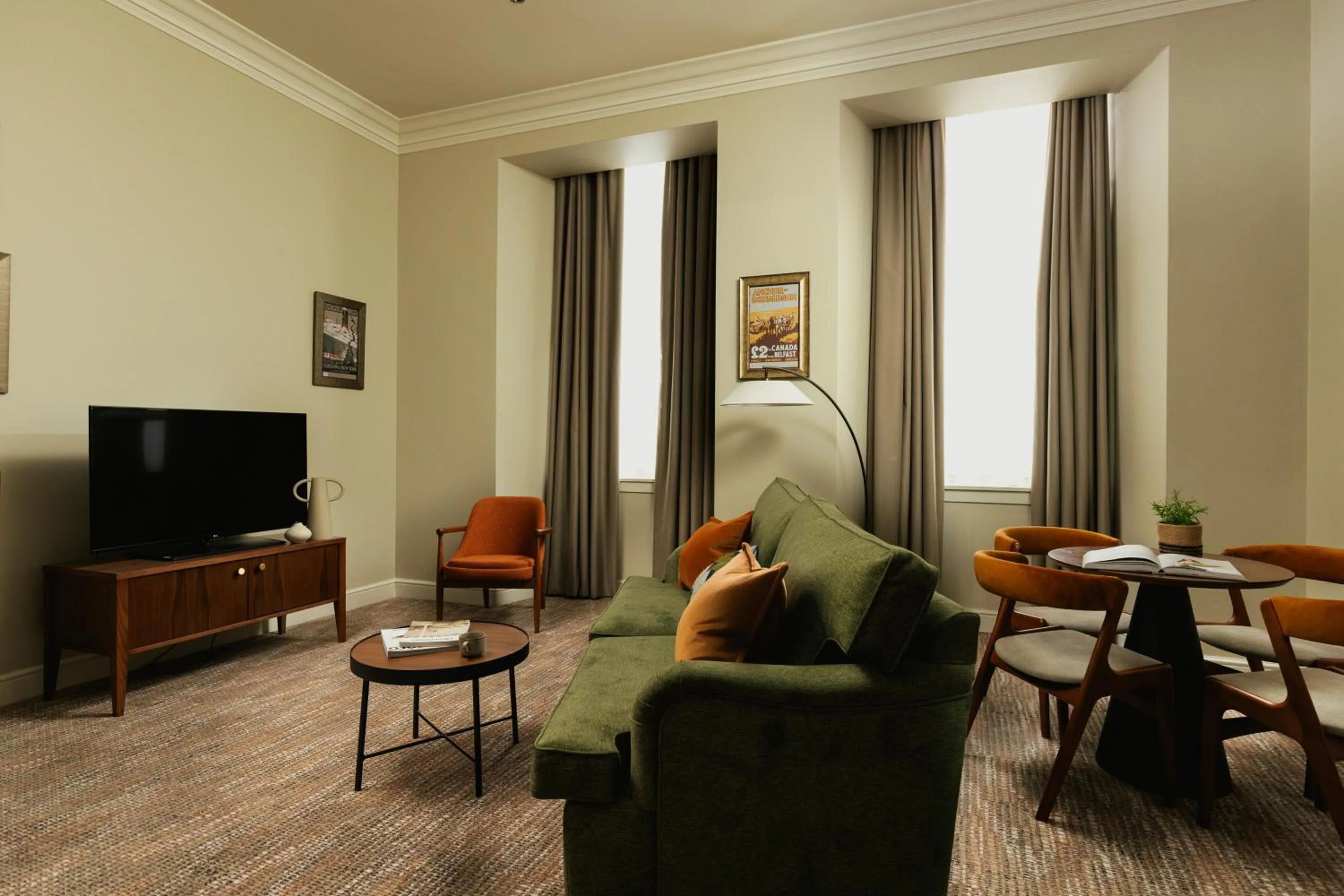 Living room in Native Glasgow