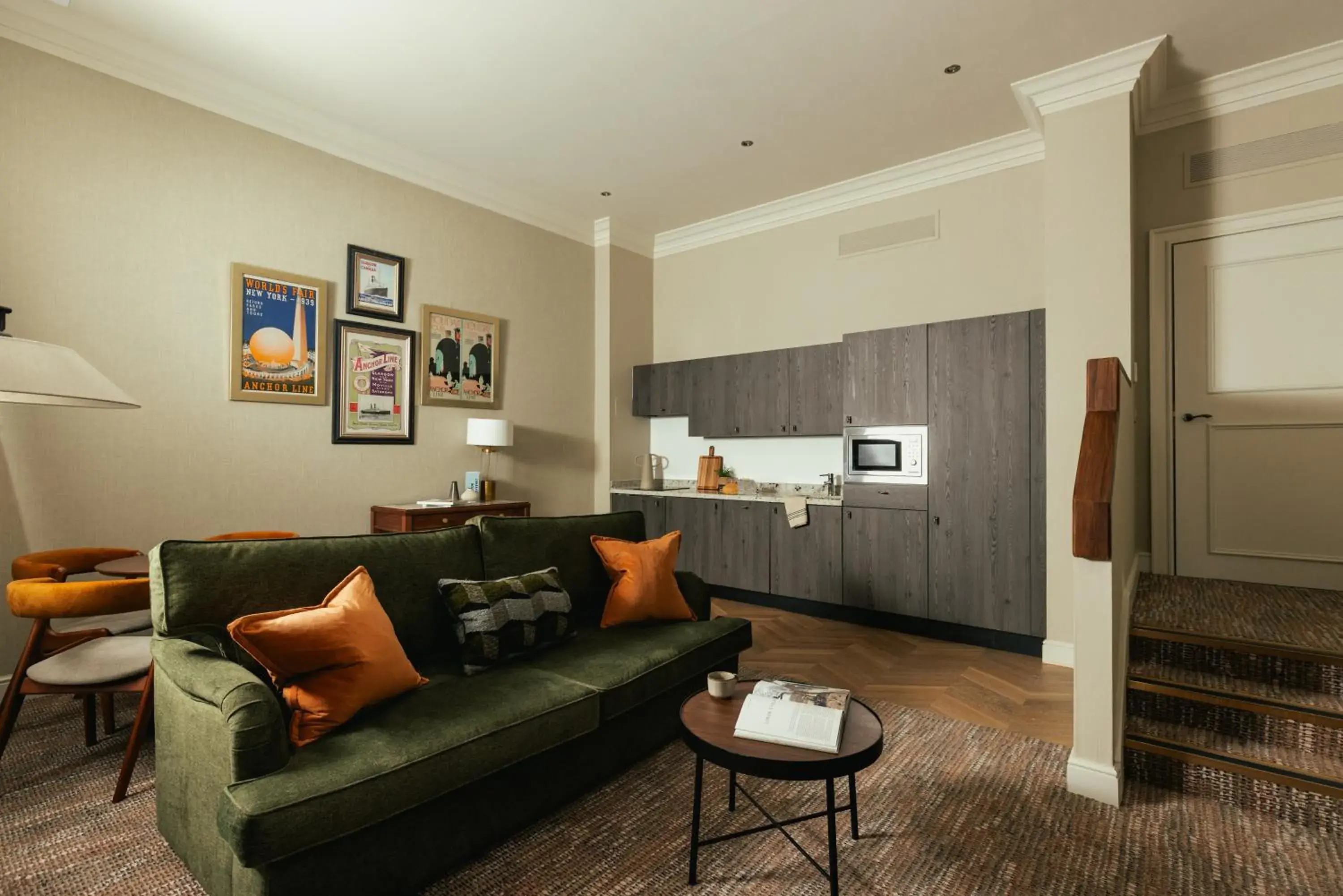 Living room in Native Glasgow Living room in Native Glasgow