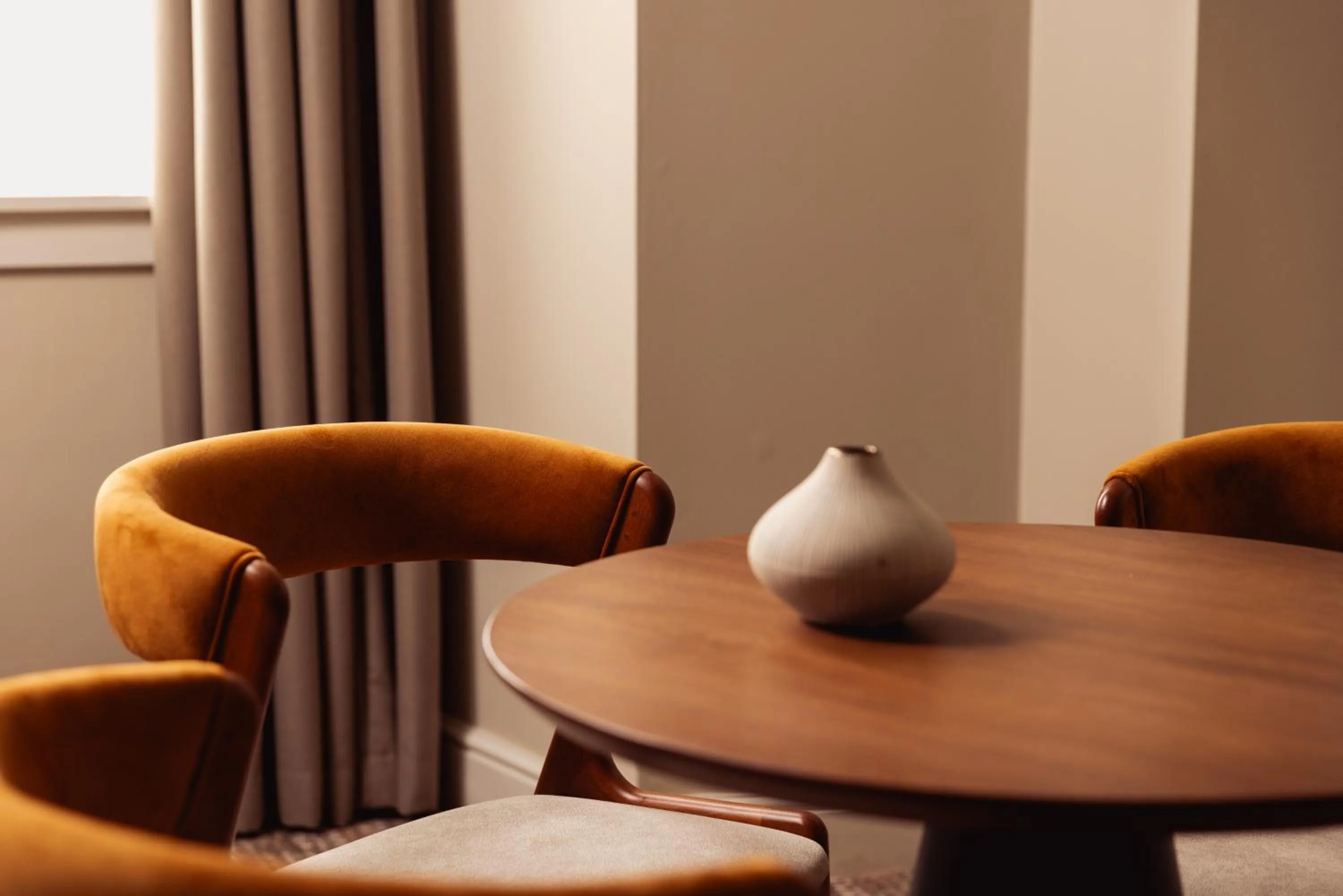 Seating area in Native Glasgow