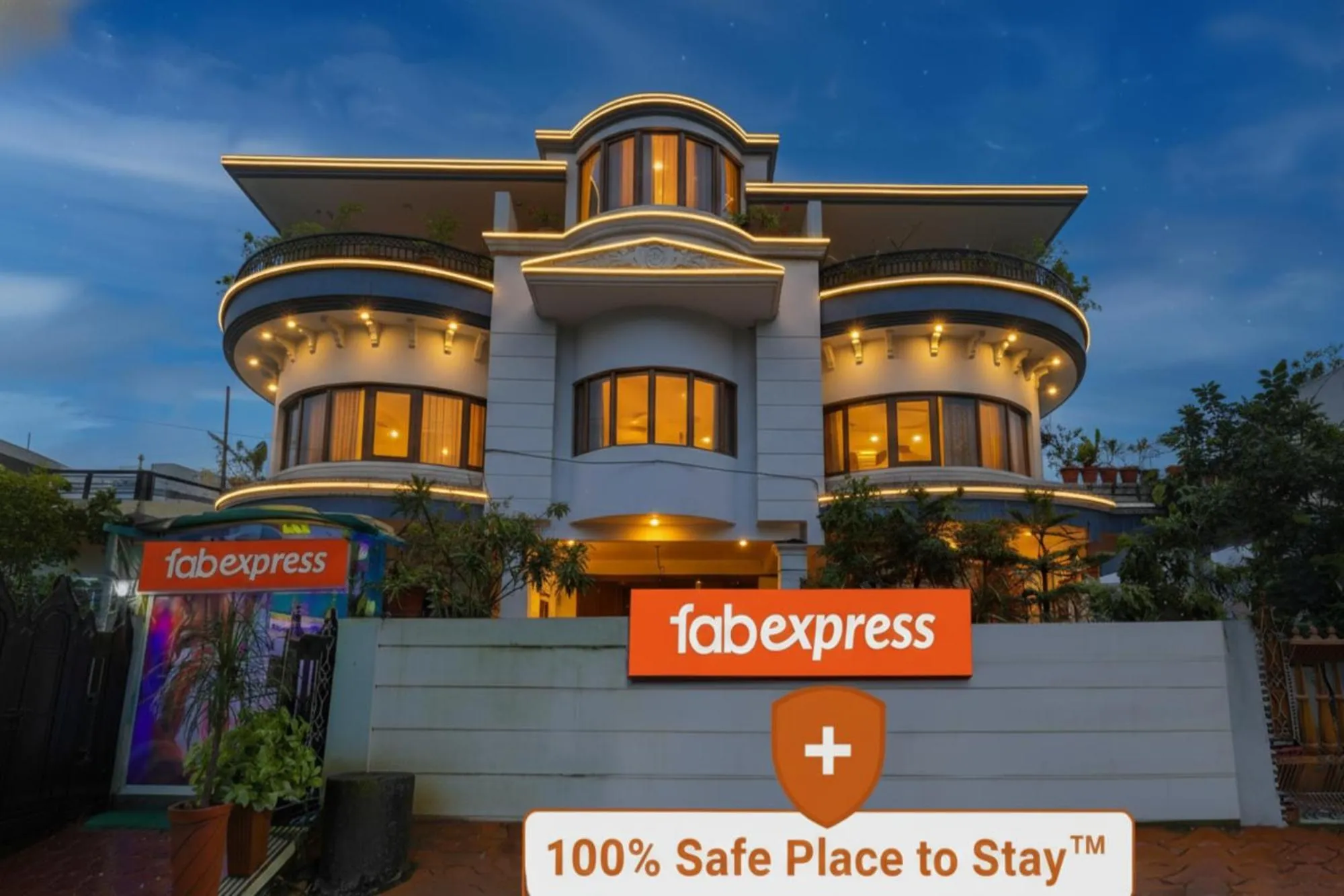 Facade/entrance in FabHotel ABC View