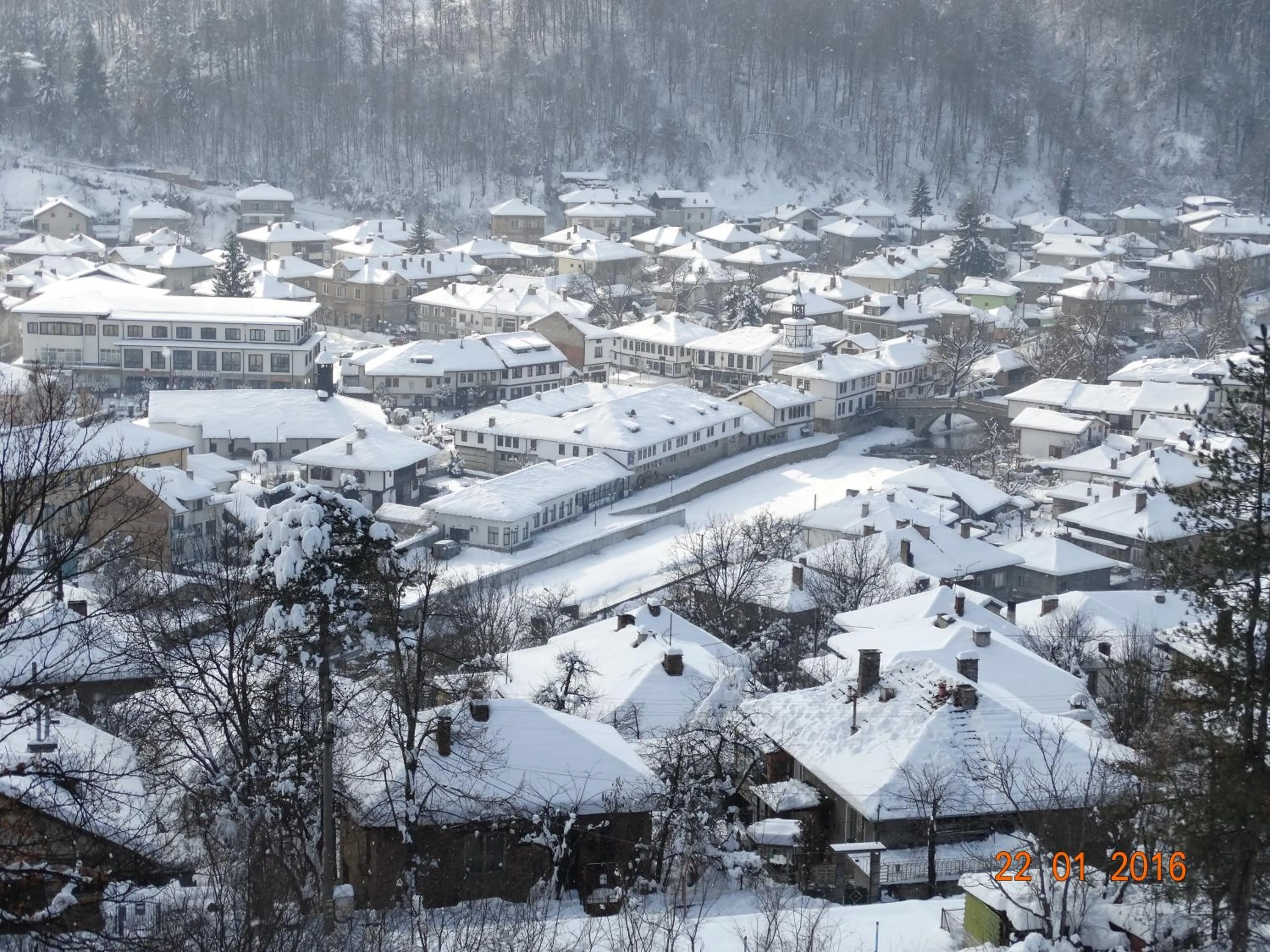 Bird's eye view in Complex Brashlyan