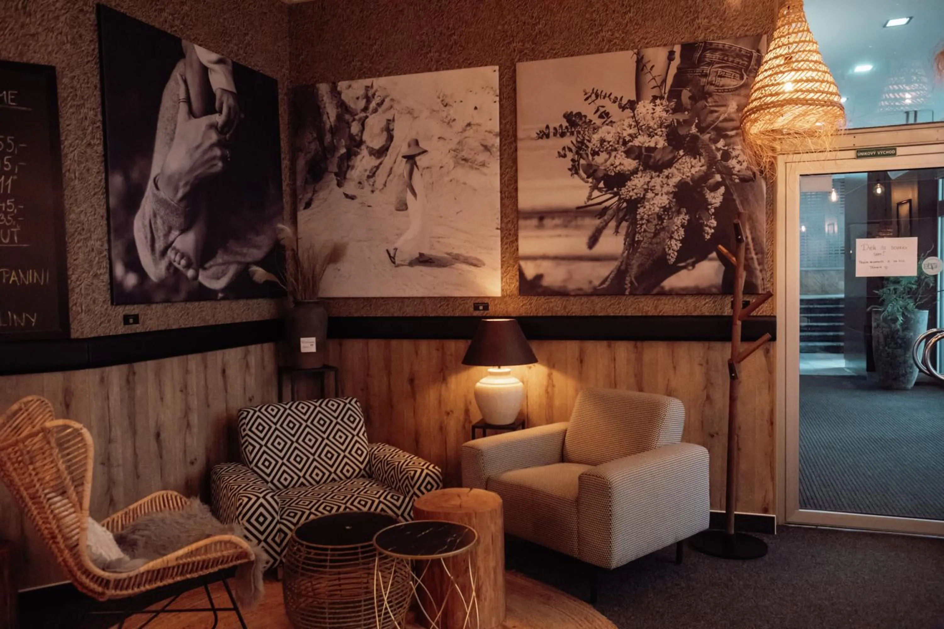 Seating area in Interhotel Tatra