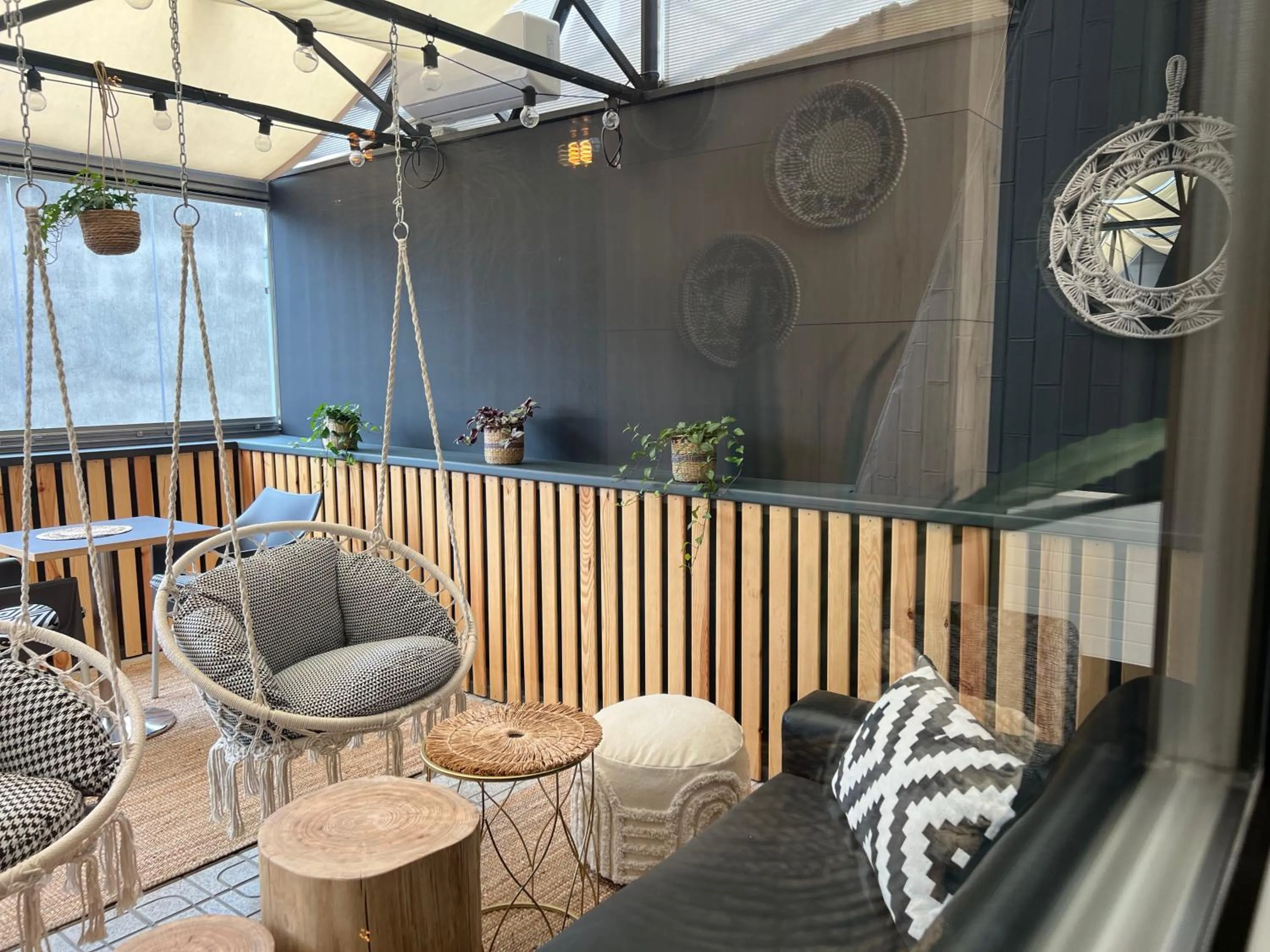 Seating area in Interhotel Tatra