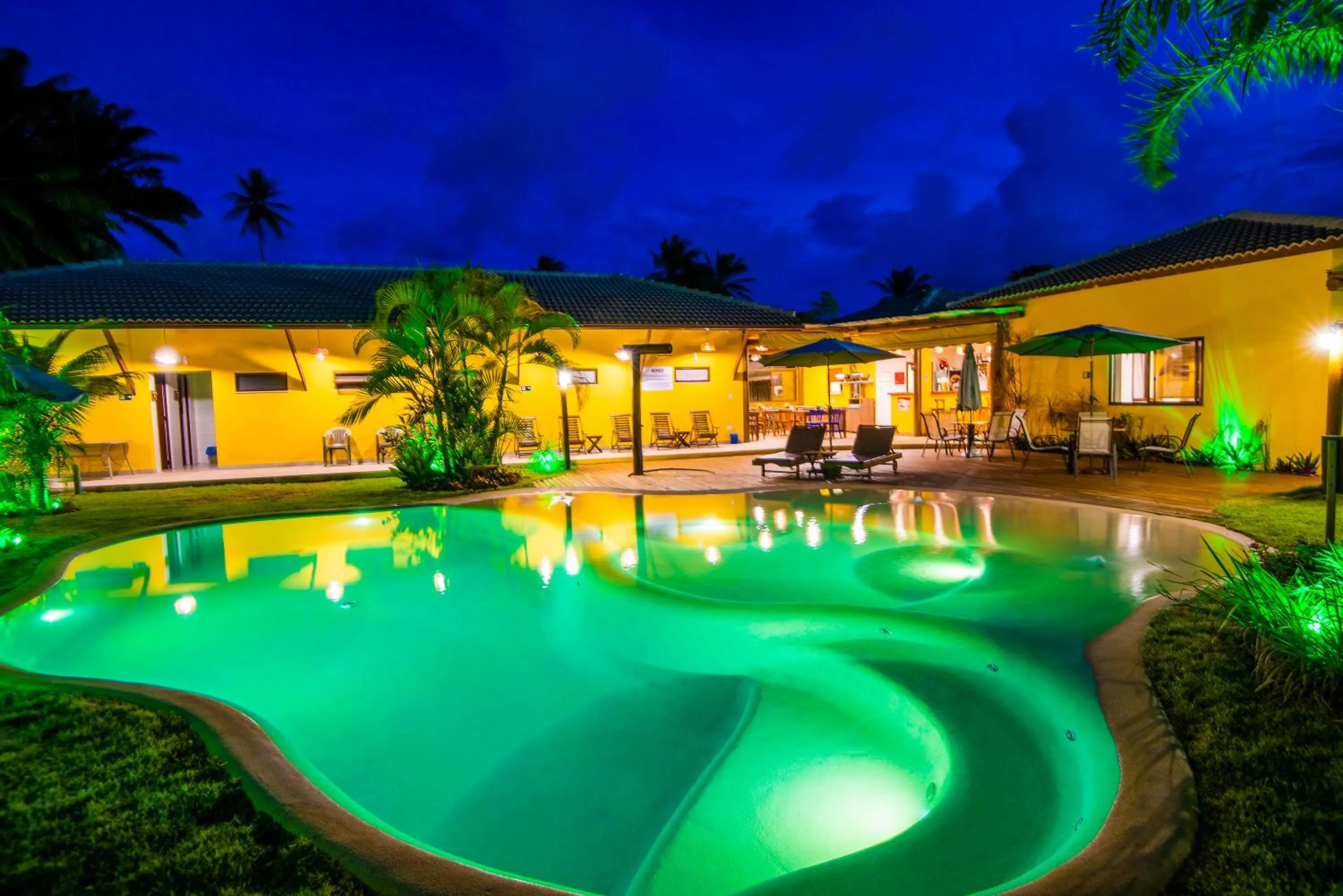 Night in Pousada Tropicarim