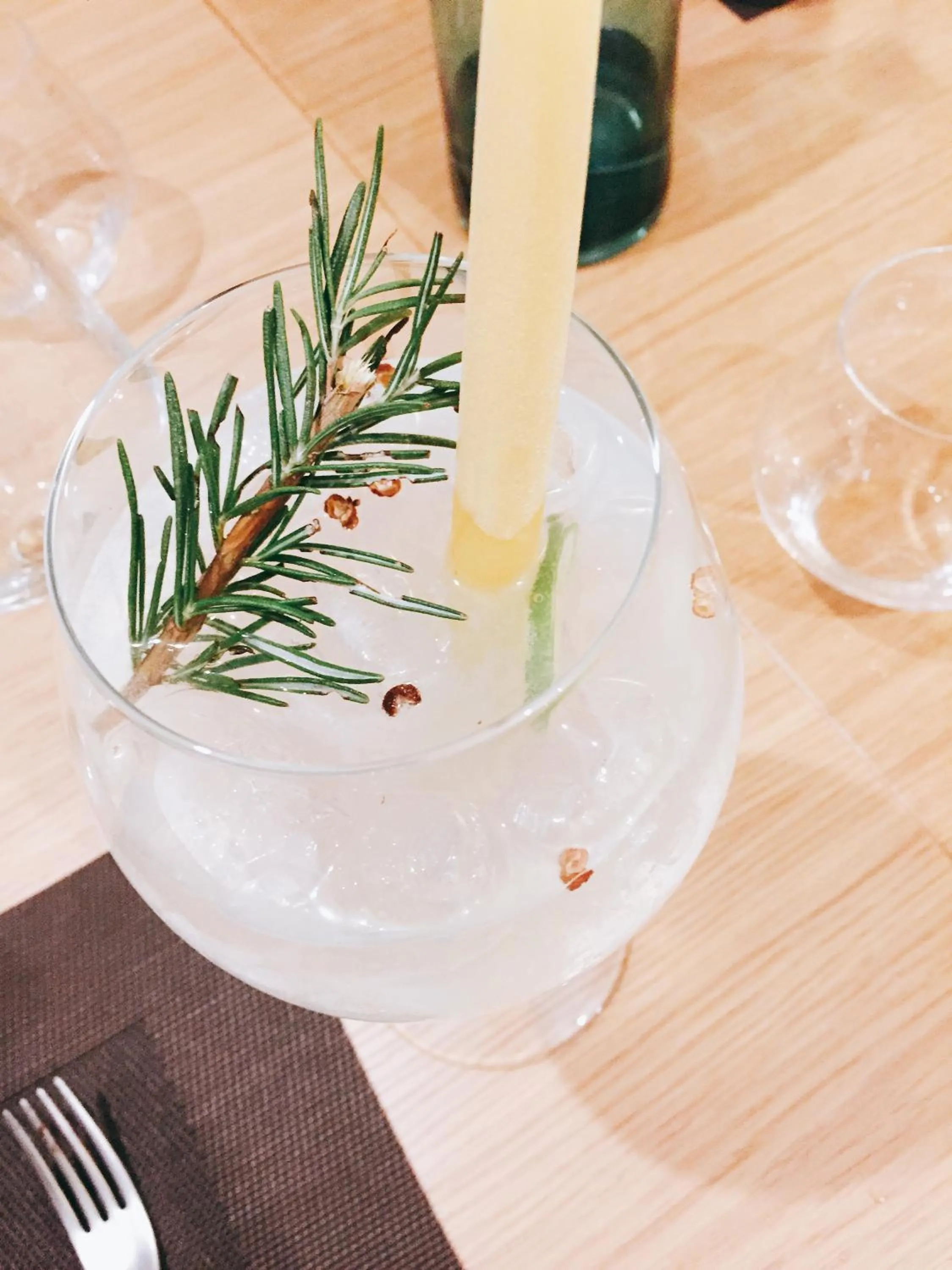 Alcoholic drinks in Hotel Corona