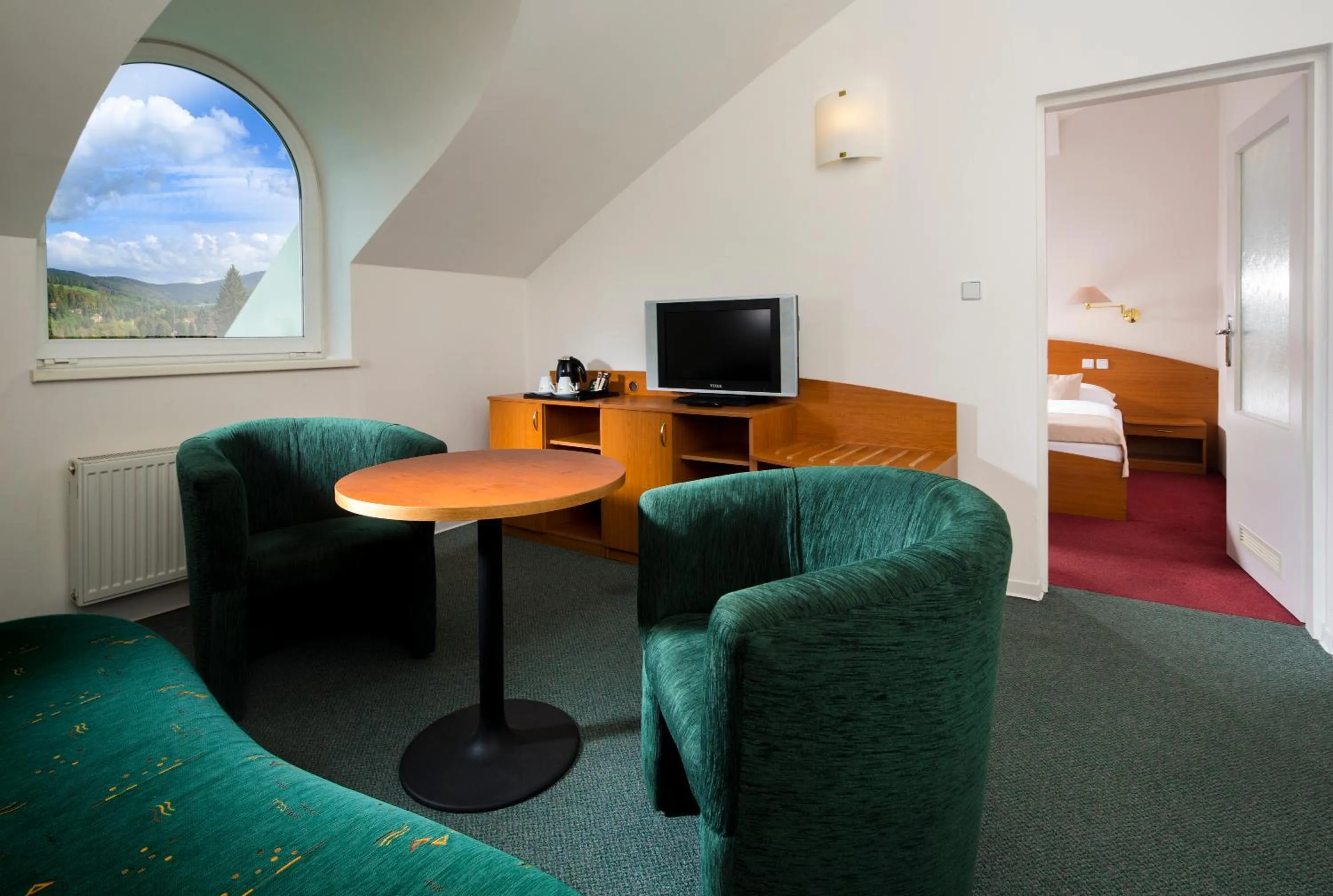 Living room in Spa Resort Libverda - Hotel Nový Dům