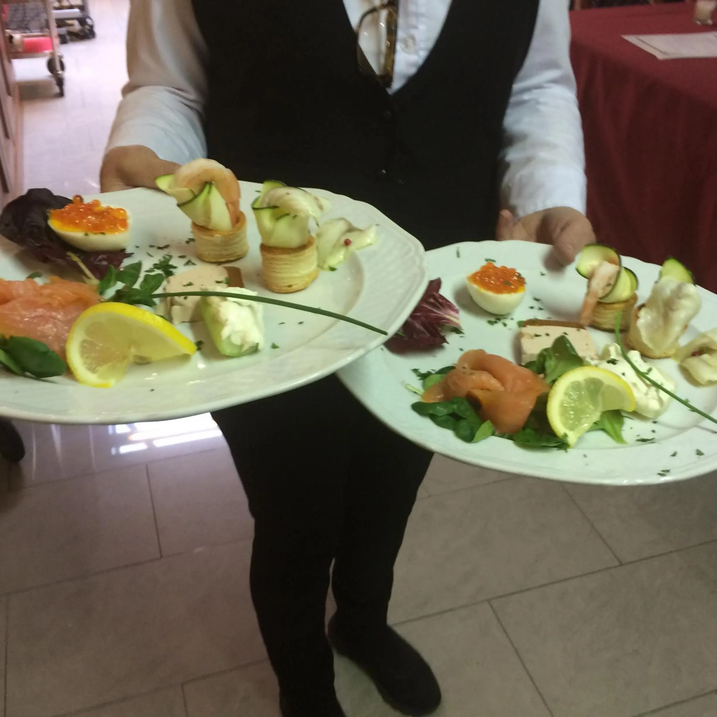 Food close-up in Hotel della Posta