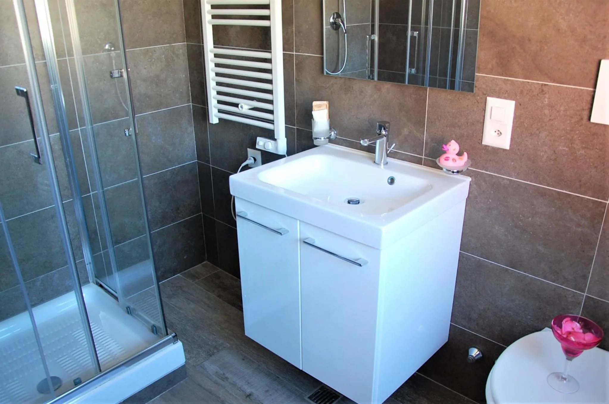 Bathroom in Hotel della Posta