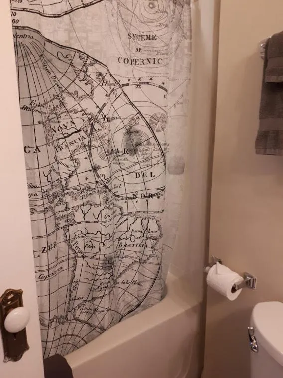 Bathroom in Marketa's Bed and Breakfast