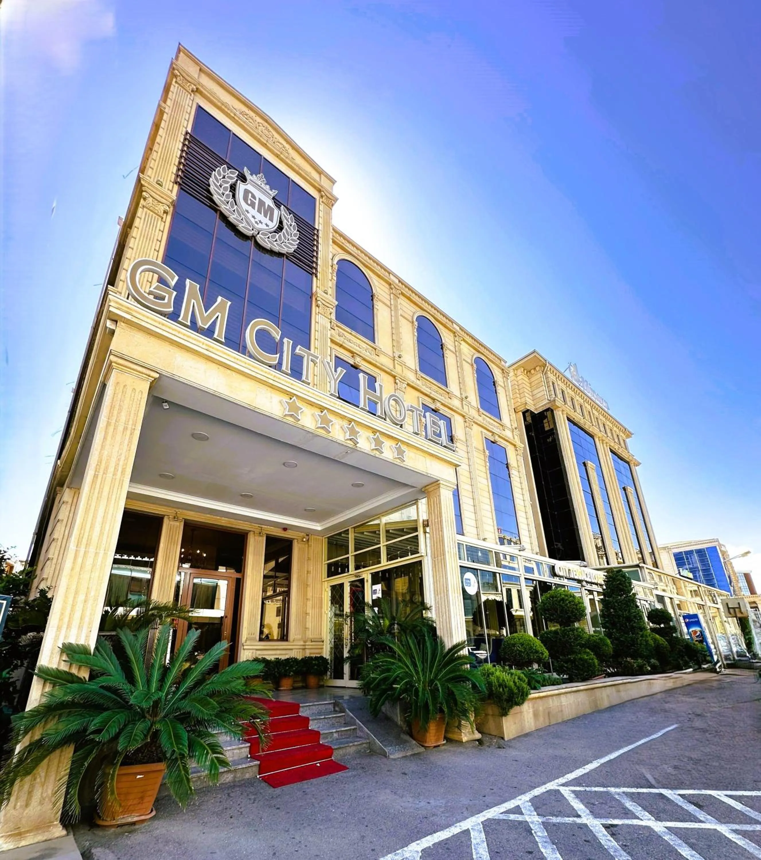 Property building in GM City Hotel Baku